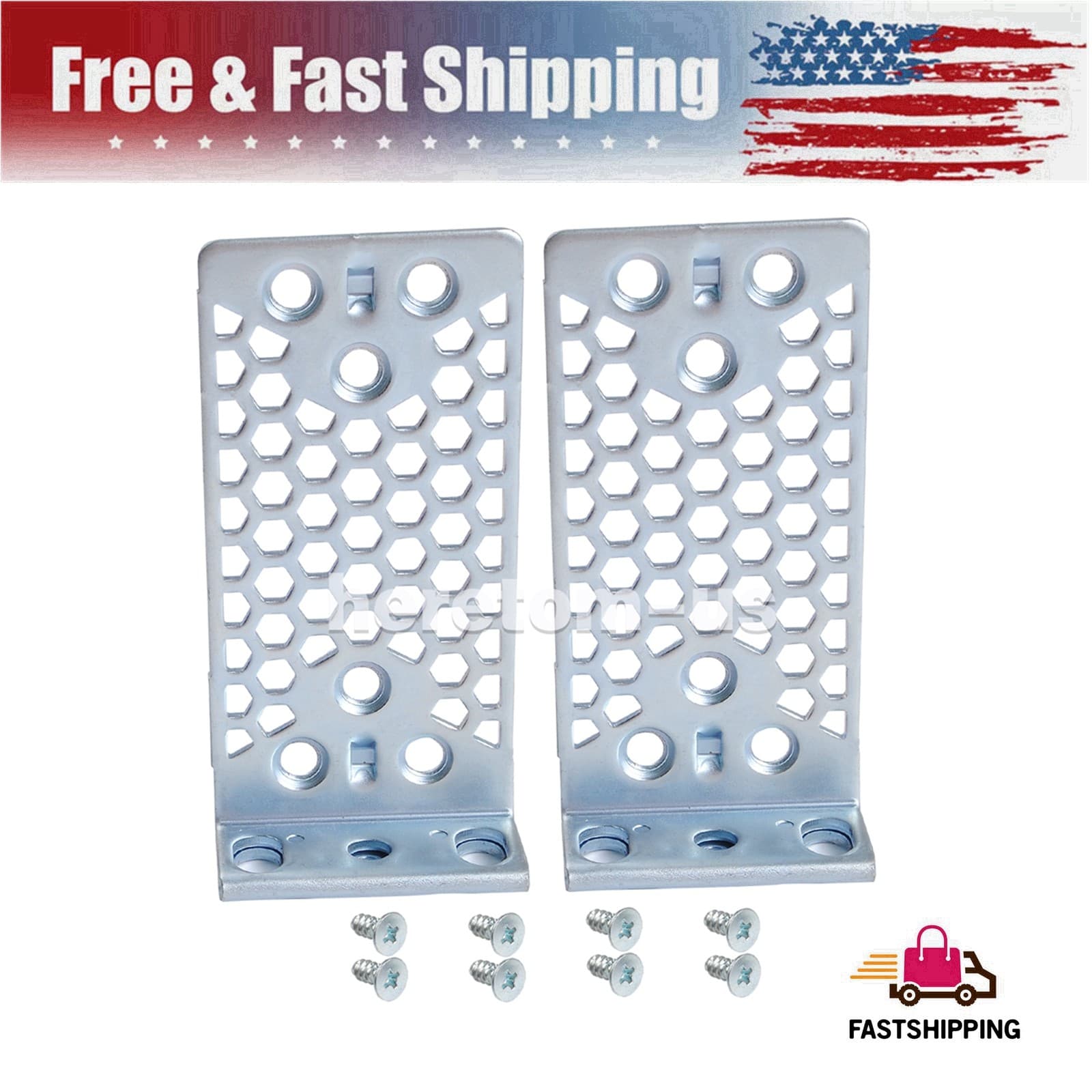 For Cisco C3850-RACK-KIT Catalyst 3850 C3850 Series Switch Rack Mount Brackets