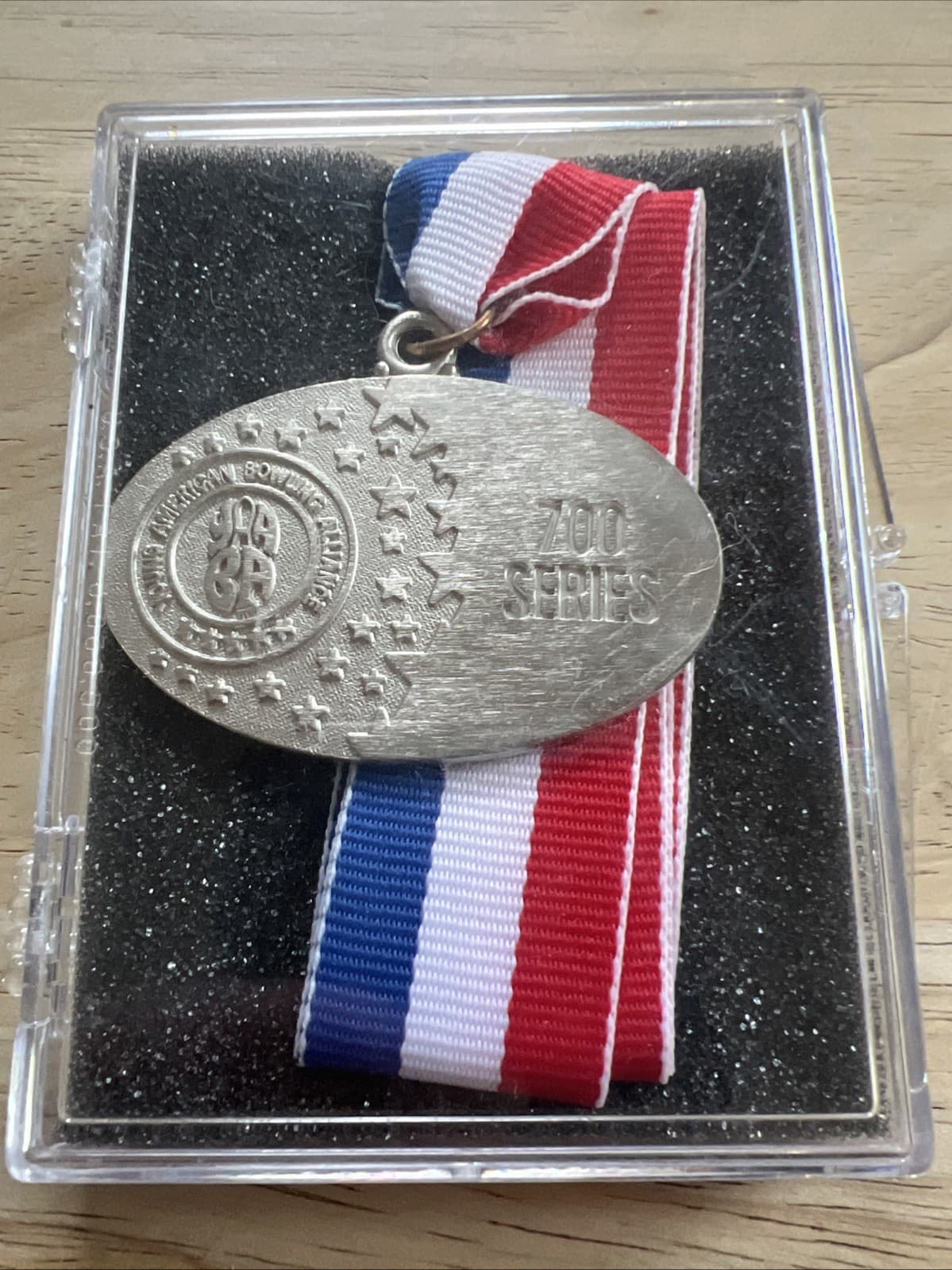 Vintage Young American Bowling Alliance 700 Series Medal And Ribbon 2