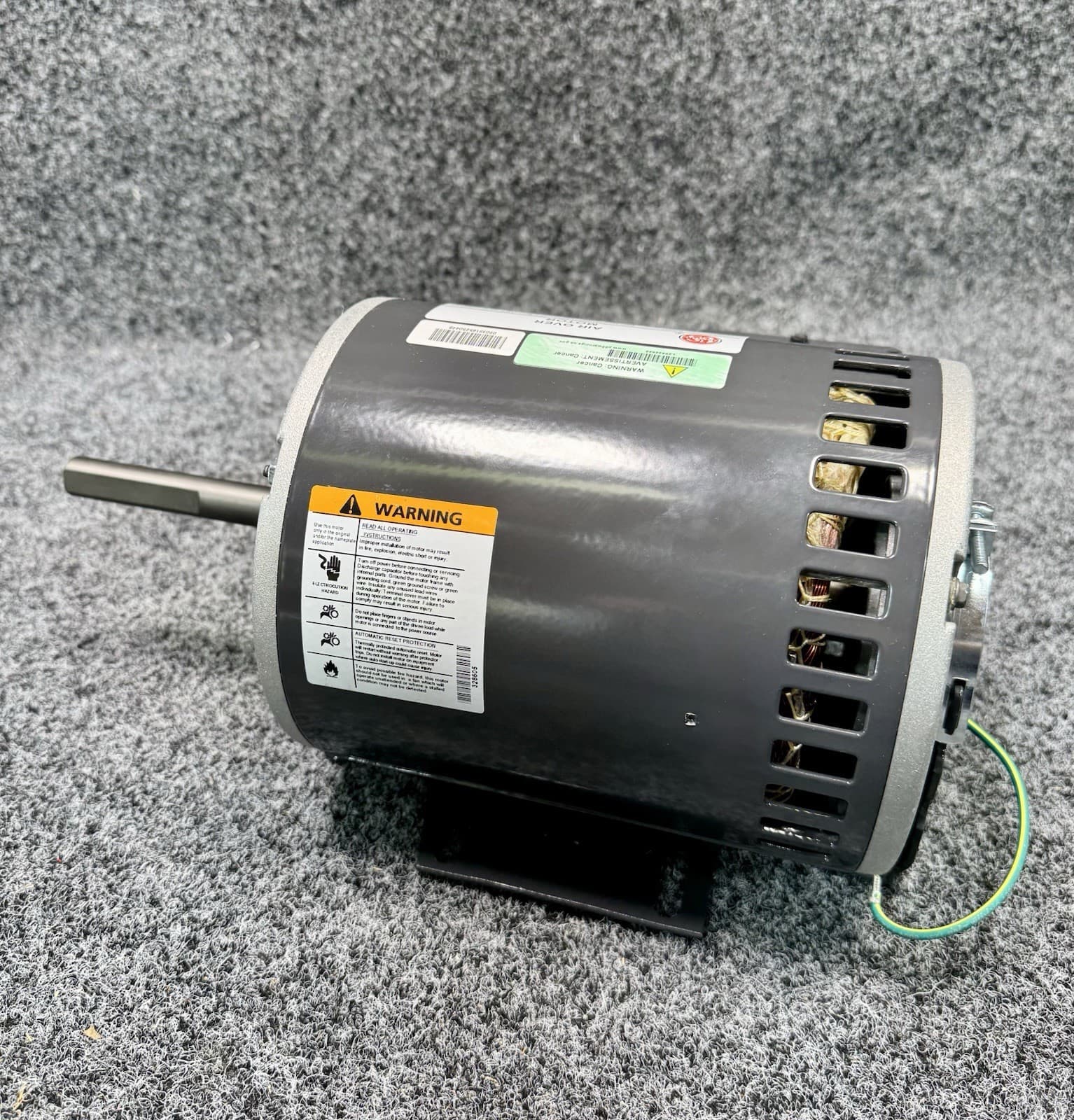 LIEBERT KIT-095E Air Over Condenser Motor 208-230/460V AC, 3/4 hp, 1 Phase 6