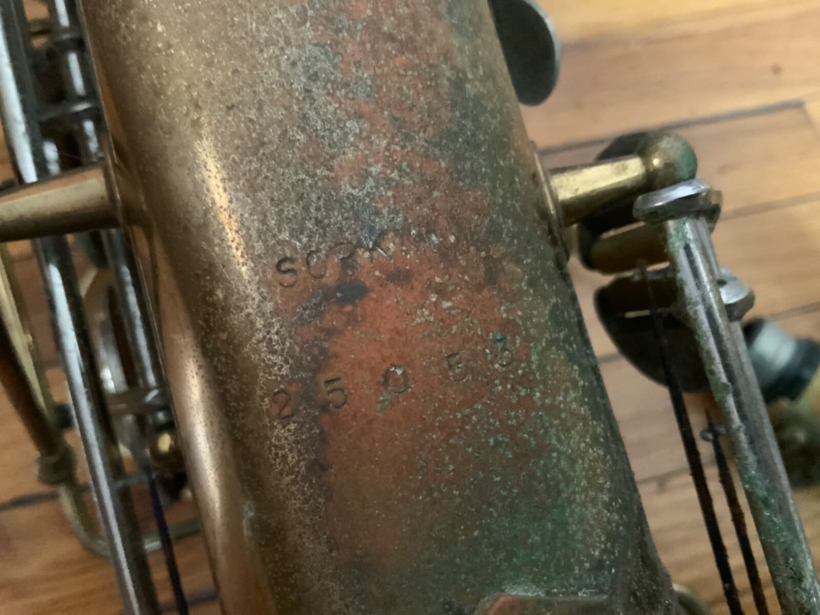 Vintage 1950s Saxophone Sorkin Music Company s#25053 4