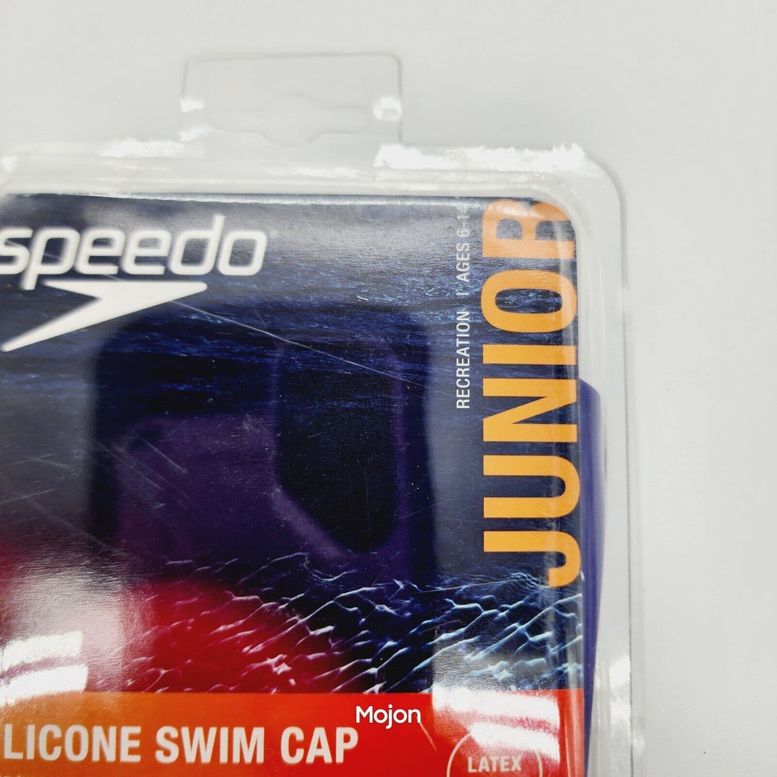 Speedo Solid Silicone Swim Cap Purple Dream Latex Free Junior Ages 6-14  4