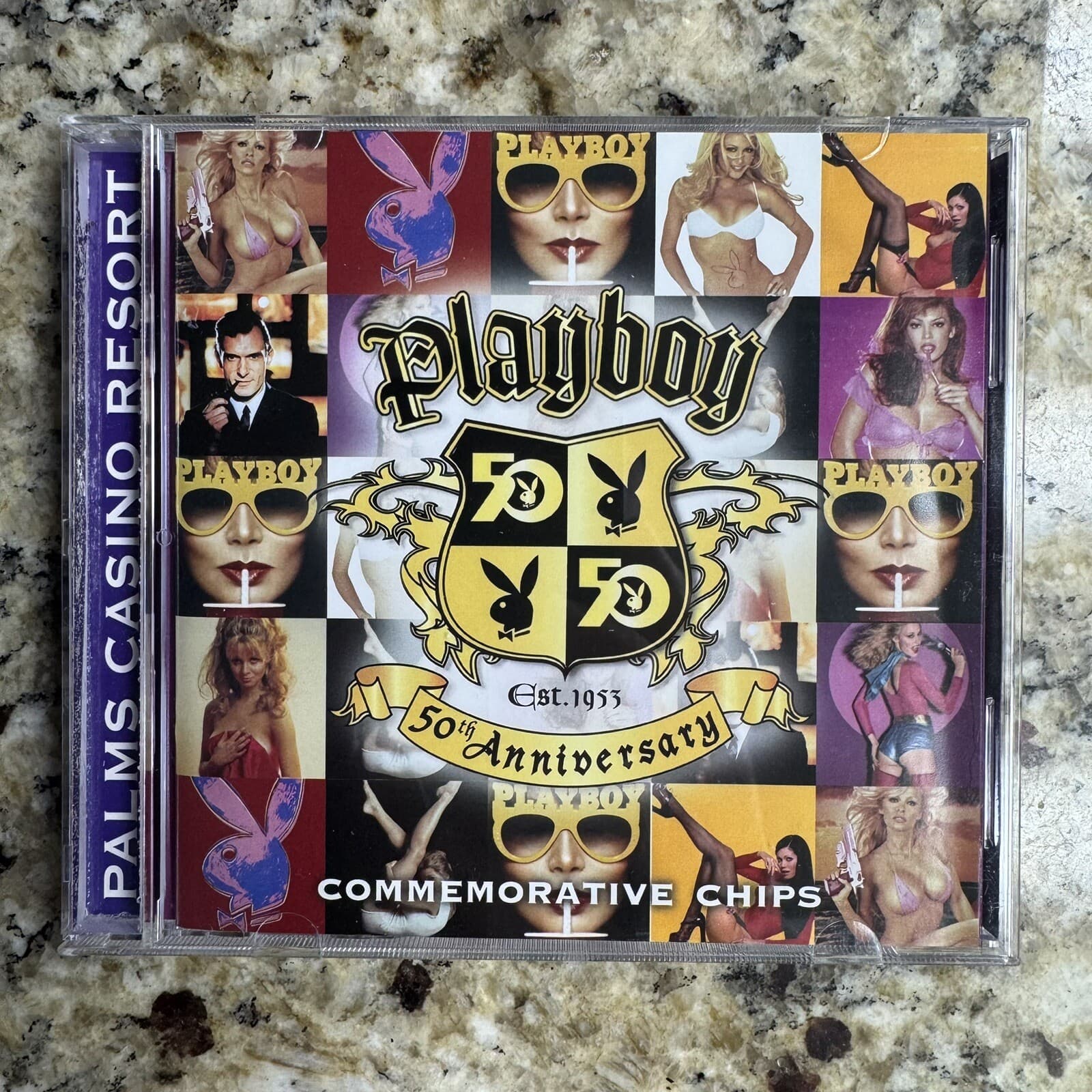 Las Vegas Palms Playboy CD Case For Commemorative Chips