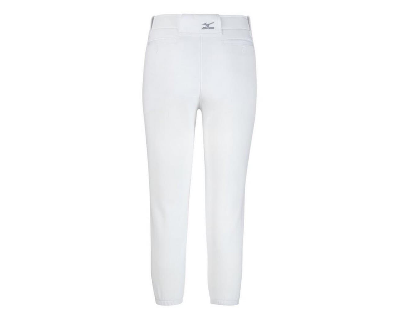 Mizuno WOMEN'S BELTED SOFTBALL PANT NWT Black White 4