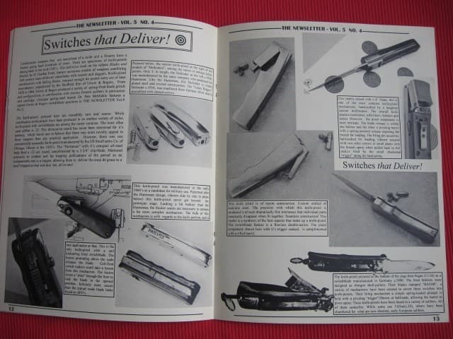 The Automatic Knife Resource Guide And Newsletter - Vol.5 No.4 4