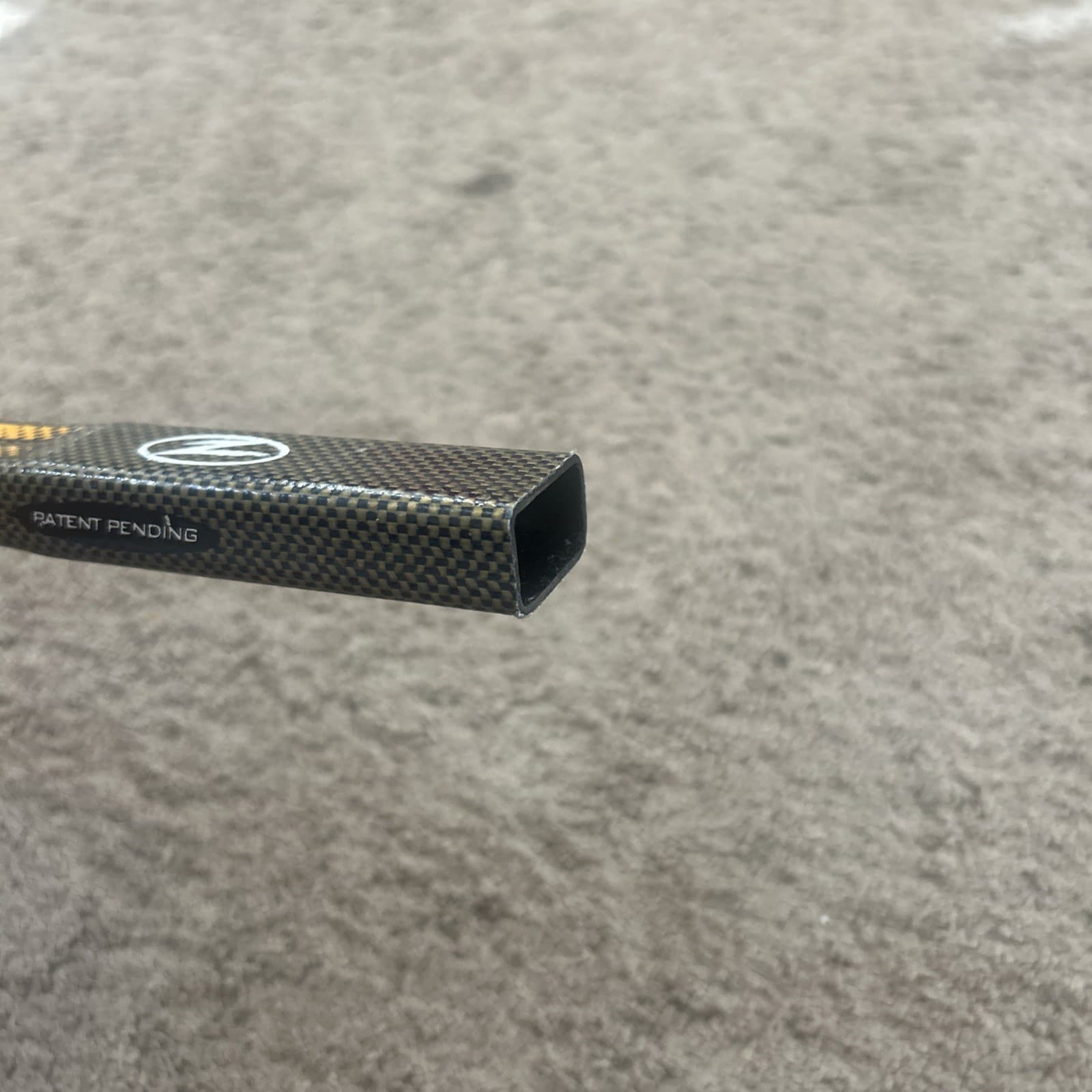 RARE GREEN EASTON Z-BUBBLE HOCKEY STICK SHAFT 85 FLEX 44"  WITH 3 1/2” WOOD PLUG 6