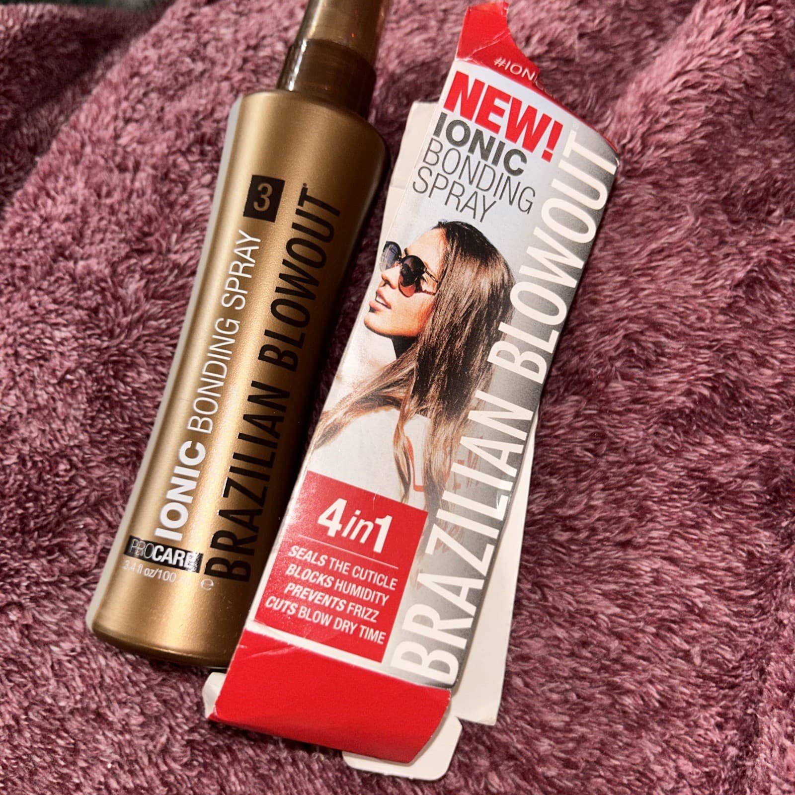 Brazilian Blowout 4 In 1  Ionic Bonding Spray 3.4 oz