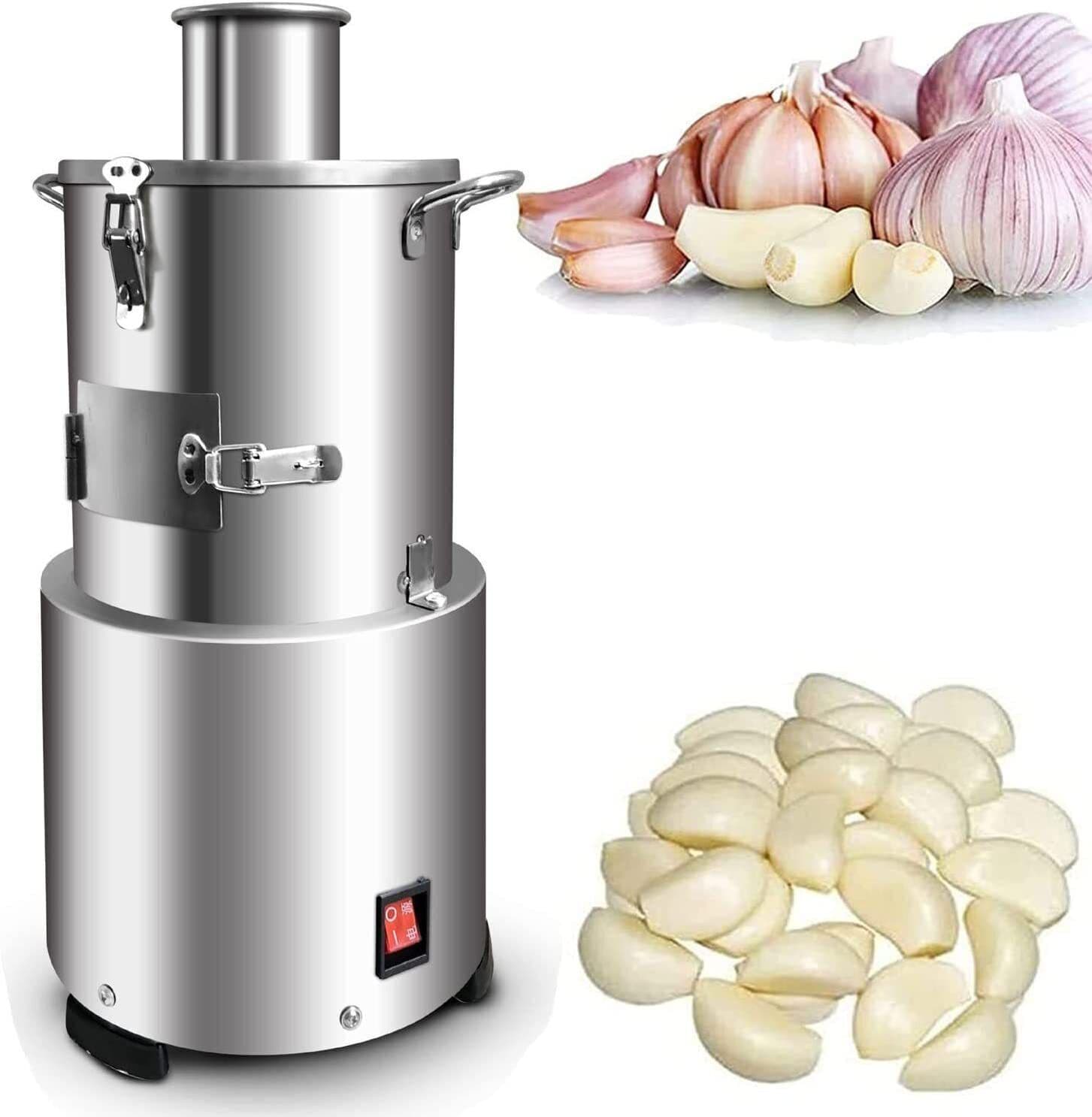 ✅ 200W Electric Garlic Peeler 25kg/h Garlic Peeling Machine Household Commercial