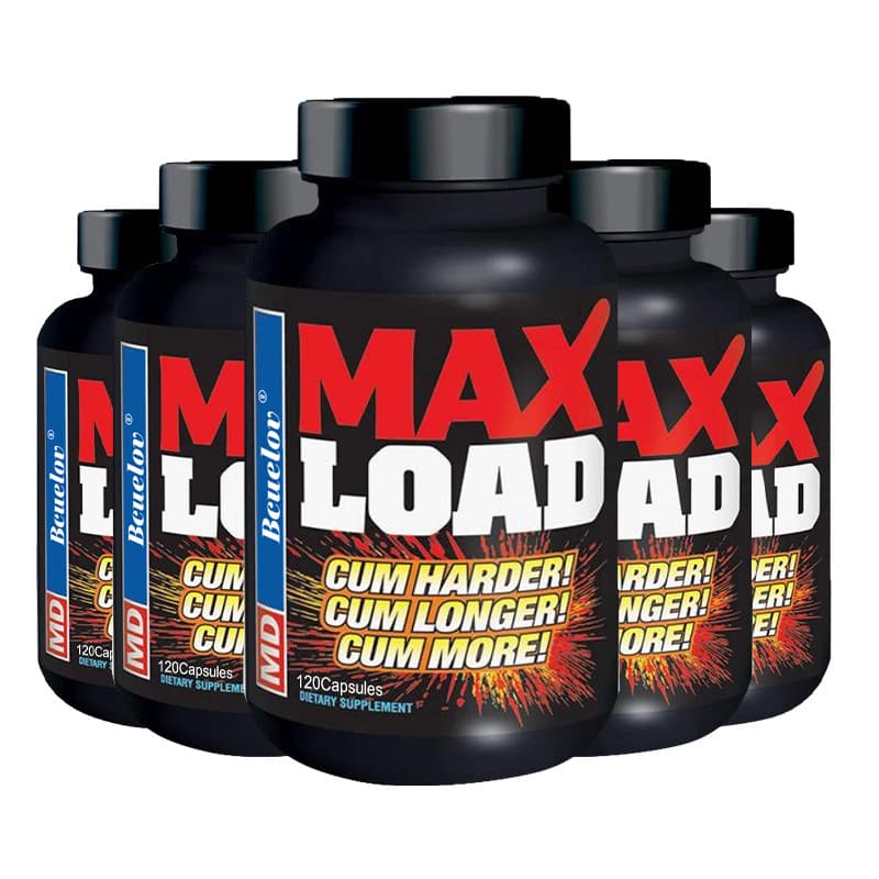 MD Science Lab Max Load Male Volumizing Enhancement Pills for Men 120 ct