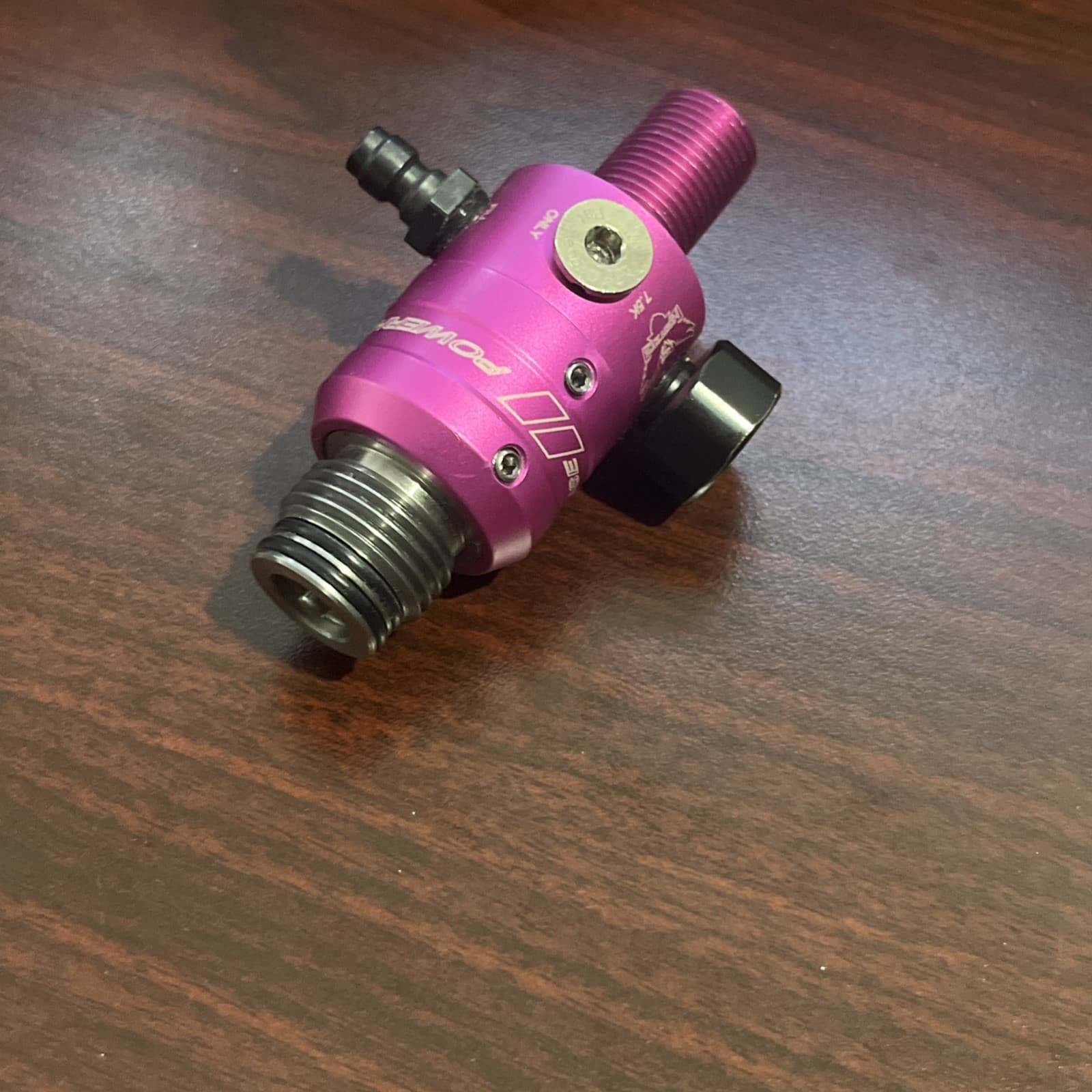 Powerhouse Haymaker Paintball Airsoft 4500 PSI Regulator Bright Dip Pink 3