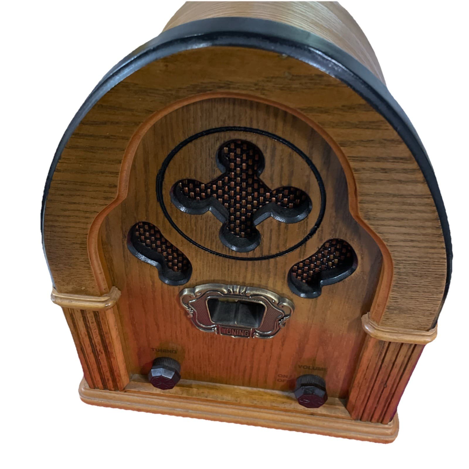 Classic Collectors Edition AM-FM Radio Model 9720 Cathedral Style Works 3