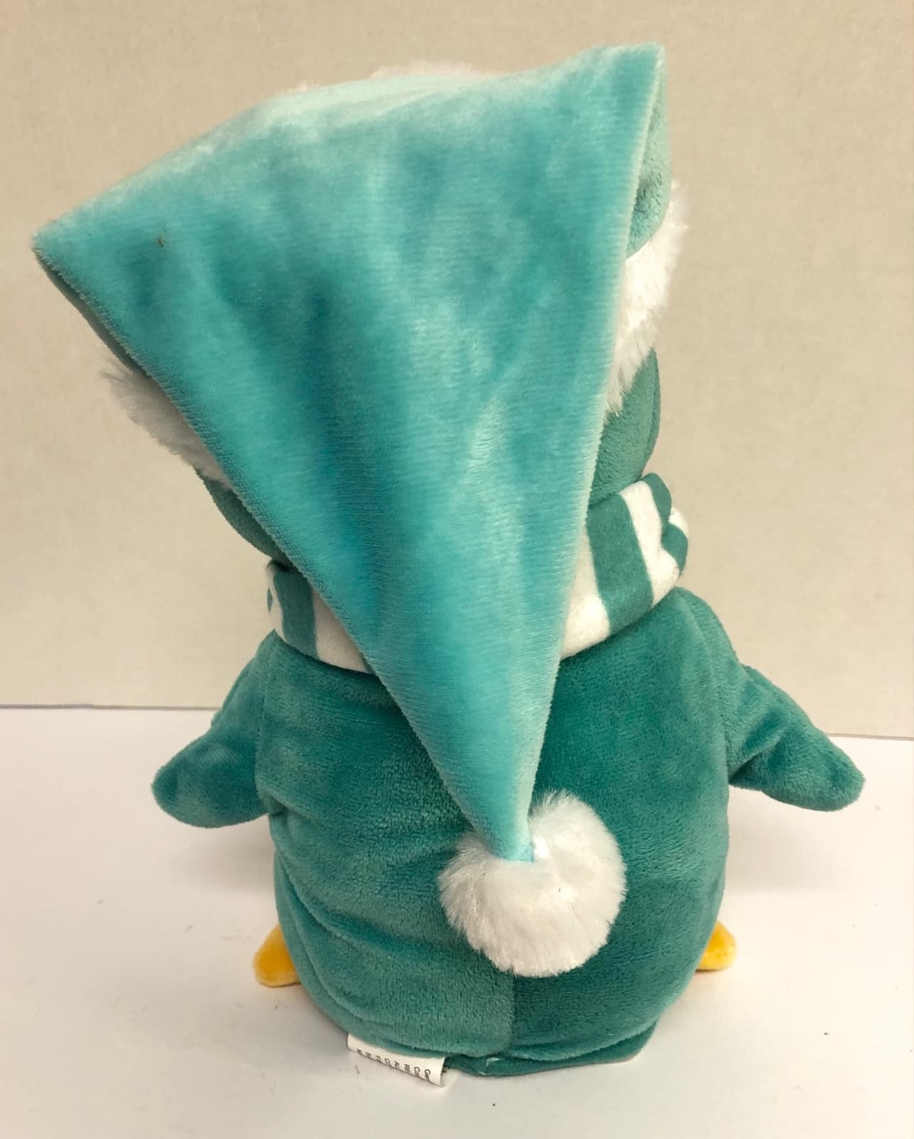 Gemmy Singing Animated PENGUIN 10" Plush Light Up Moving Eyebrows Christmas Toy 2