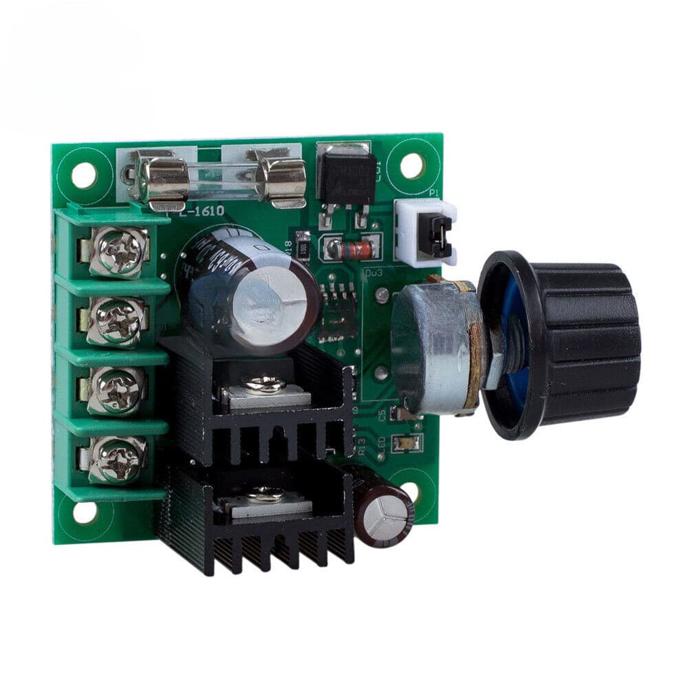 12V-40V 10A PWM DC Motor Speed Controller, Voltage Regulator Dimmer Switch 4