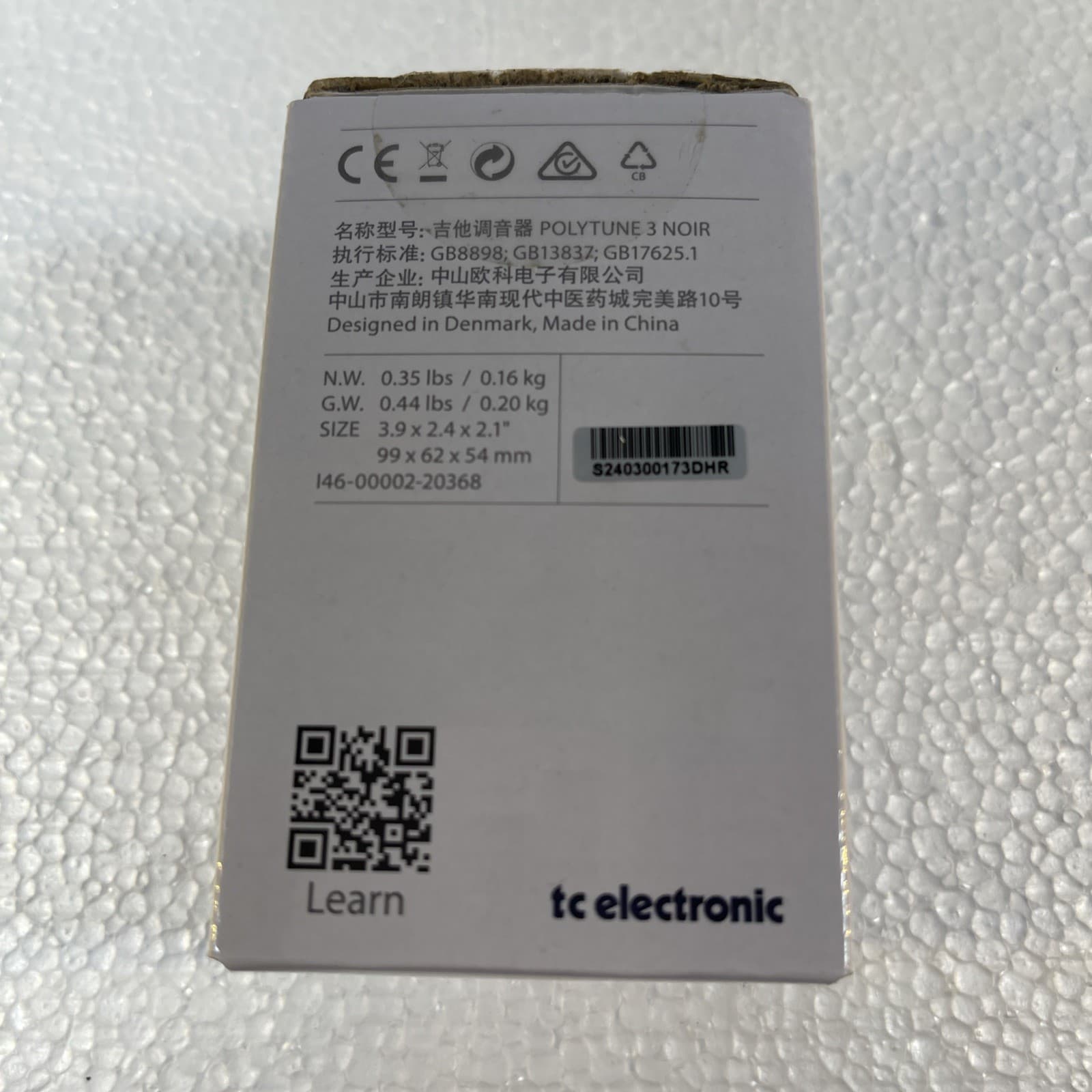 TC Electronic POLYTUNE 3 NOIR Tiny Polyphonic Tuner with Multiple Tuning Mode... 2