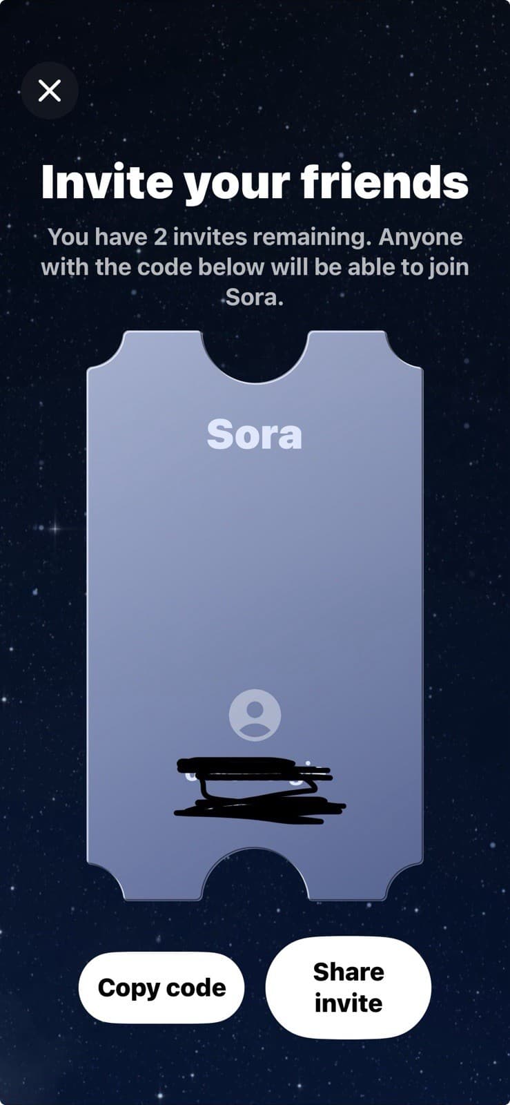 Sora 2 Invite Code Only