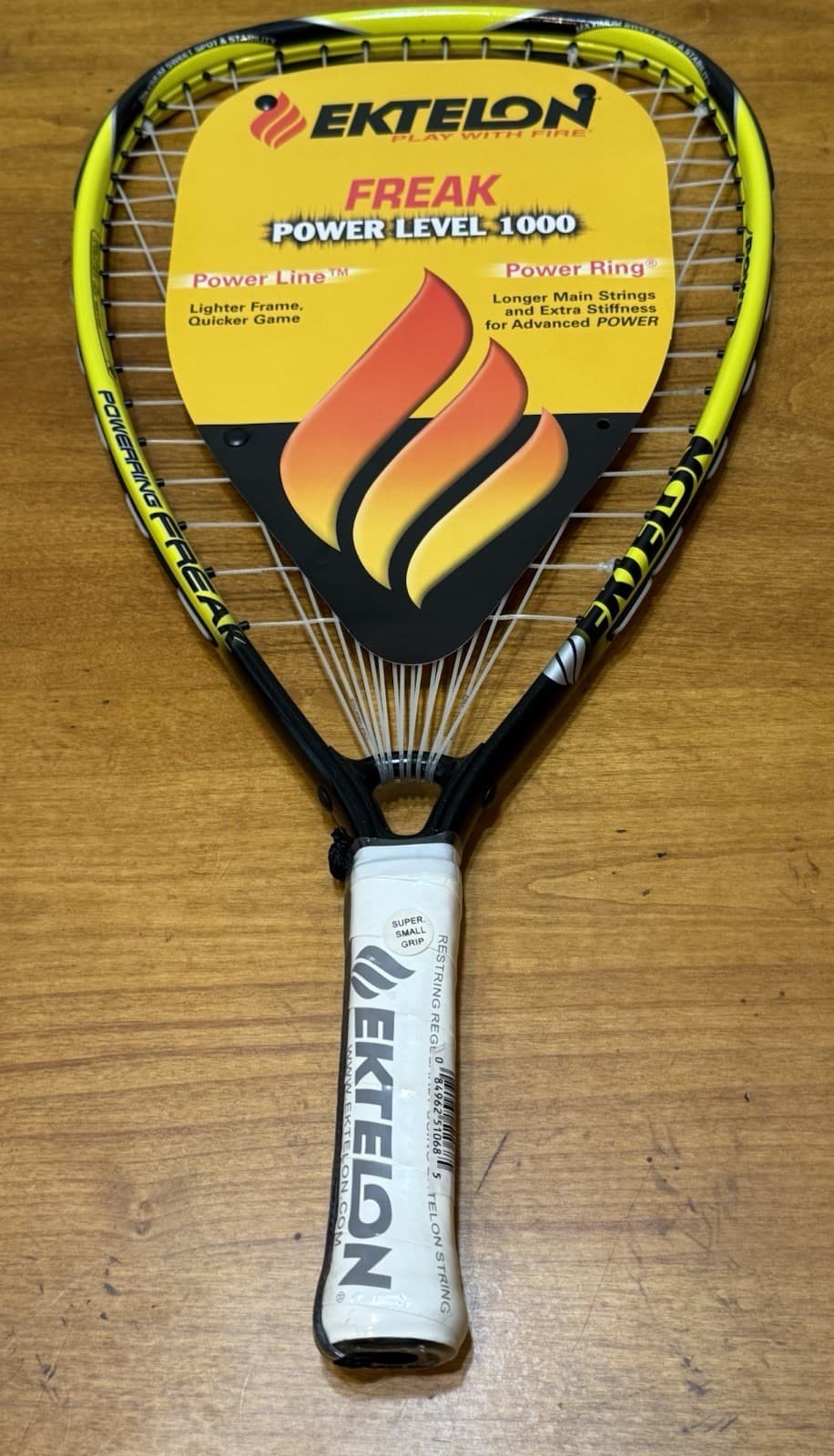 Ektelon Freak Power Level 1000 Racquetball Racquet NEW NWT 5