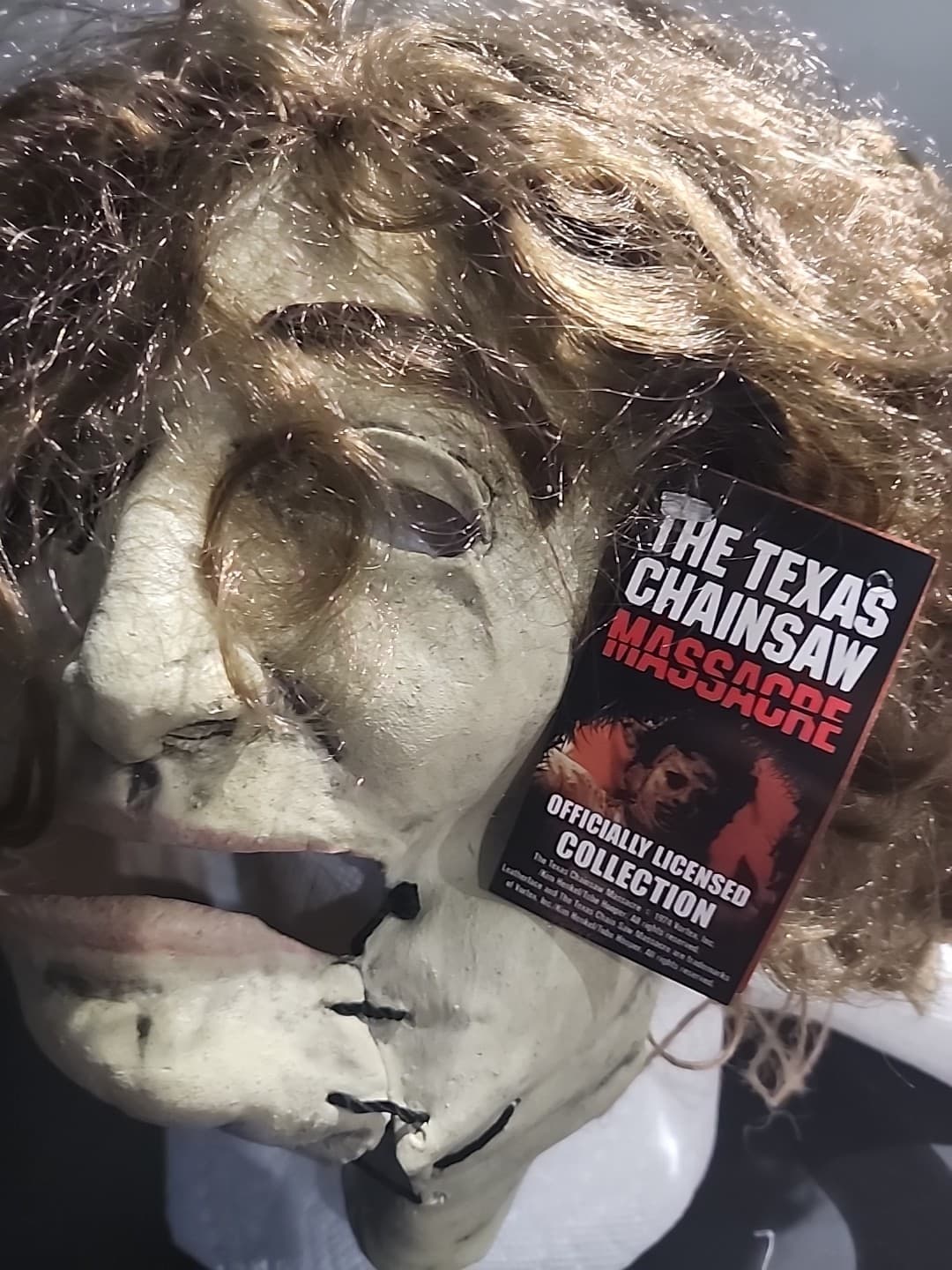 LEATHERFACE mask Old Lady  Texas Chainsaw Massacre Trick or Treat Studio  3
