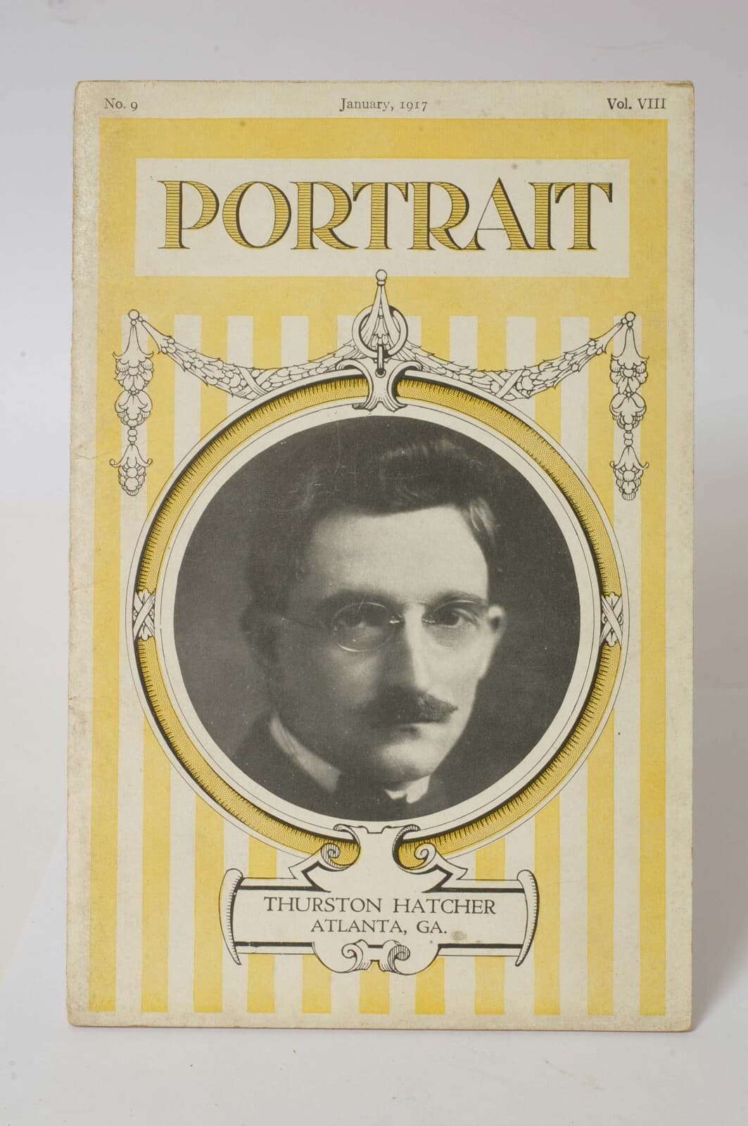 F66521~ Thurston Hatcher, Atlanta GA - ANSCO PORTRAIT MAGAZINE 1-1917, 