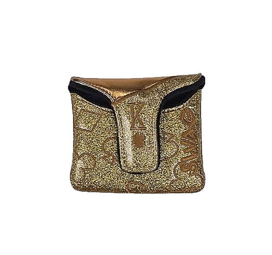 SWAG Gold King Golf Mallet Putter Head Cover 2