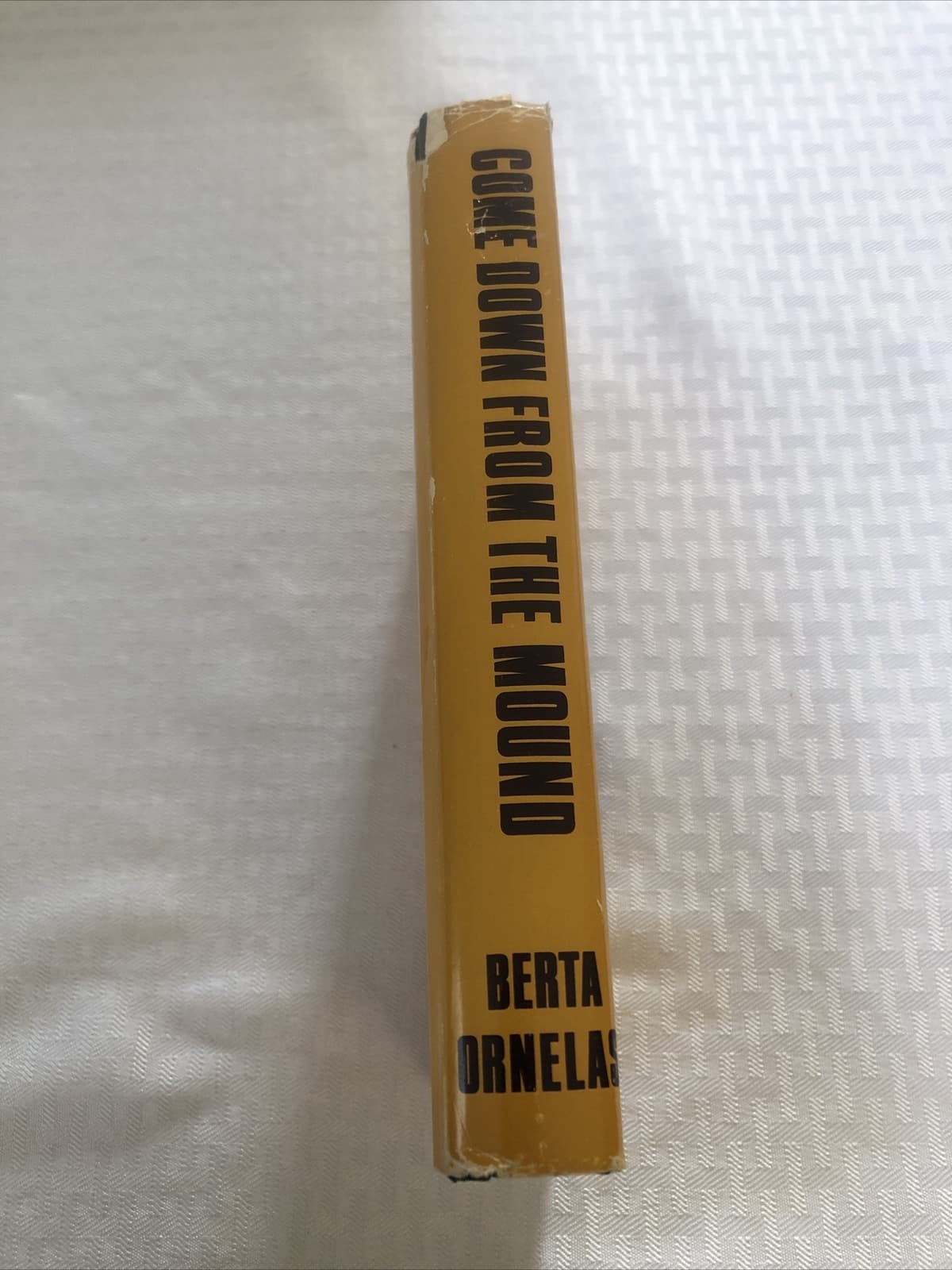 1975 BERTA ORNELAS COME DOWN FROM THE MOUND SIGNED BOOK BY EVELYN CORLISS WHITE 4