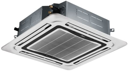 Dual Zone Ductless Mini Split Air Conditioner Heat Pump Ceiling Cassette 18k-60k 5