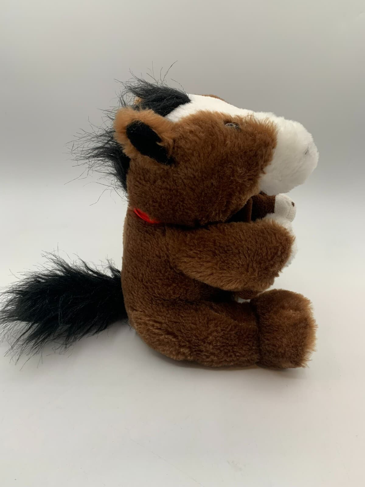 Creature Comforts Horse Hugs from Texas Mom and Baby Horse Plush Horseshoe 9" 3