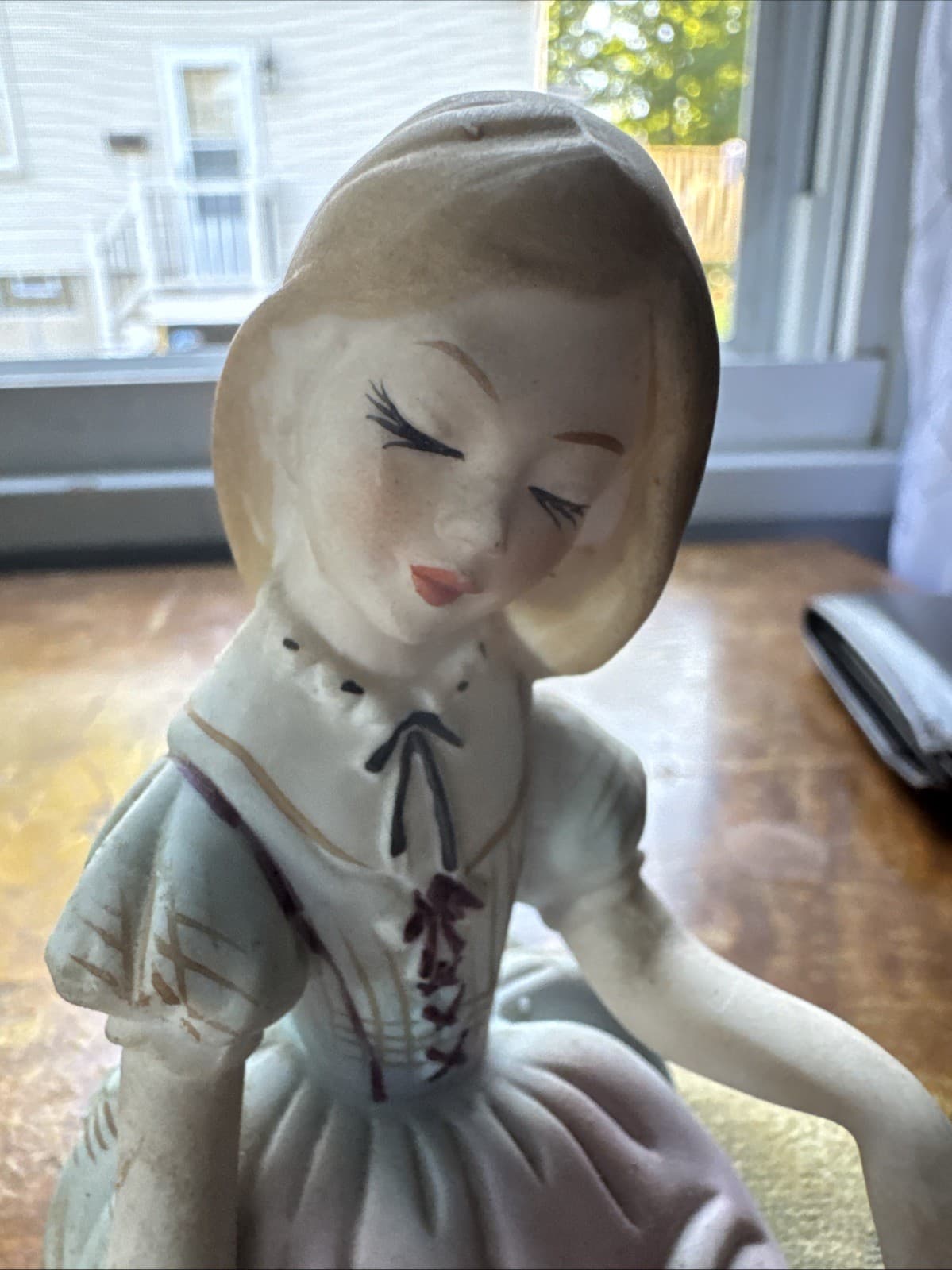 LOT Of 2. Vintage Porcelain  Boy And Girl By Doll Pin Cushions 5