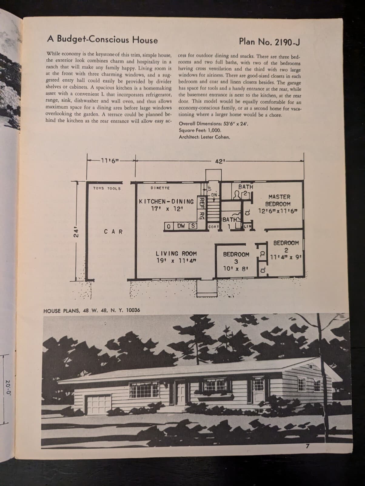 Vintage 1976 Popular Homes And Plans 61th Edition Building Plans 3