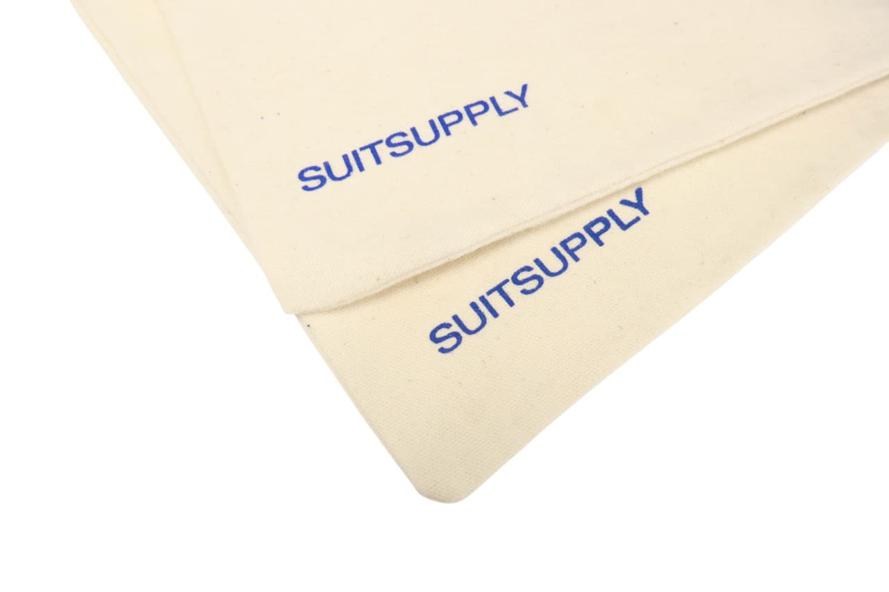 SUITSUPPLY Shoes Bag Unisex One Size Pair 2 Piece Logo Dust bag Beige 6