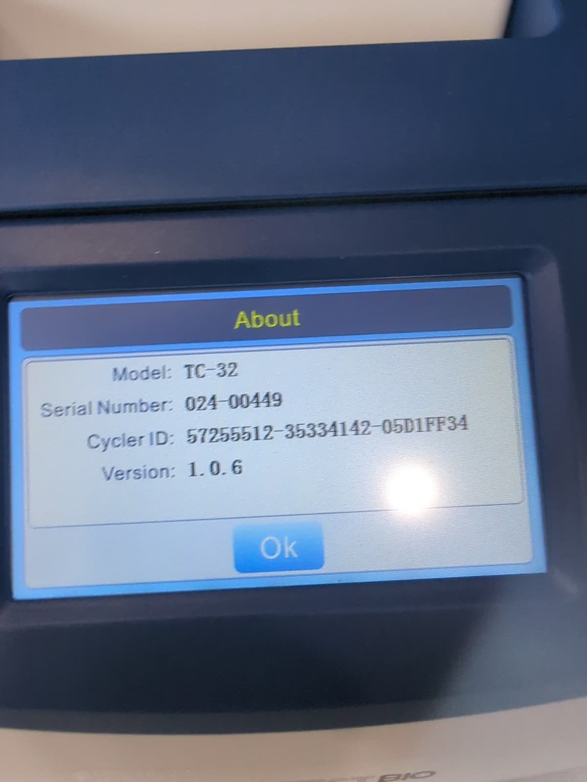 TC-32 MINI Thermal Cycler SERIAL # 024-00449 USED Nice! Ships Free MSS 2