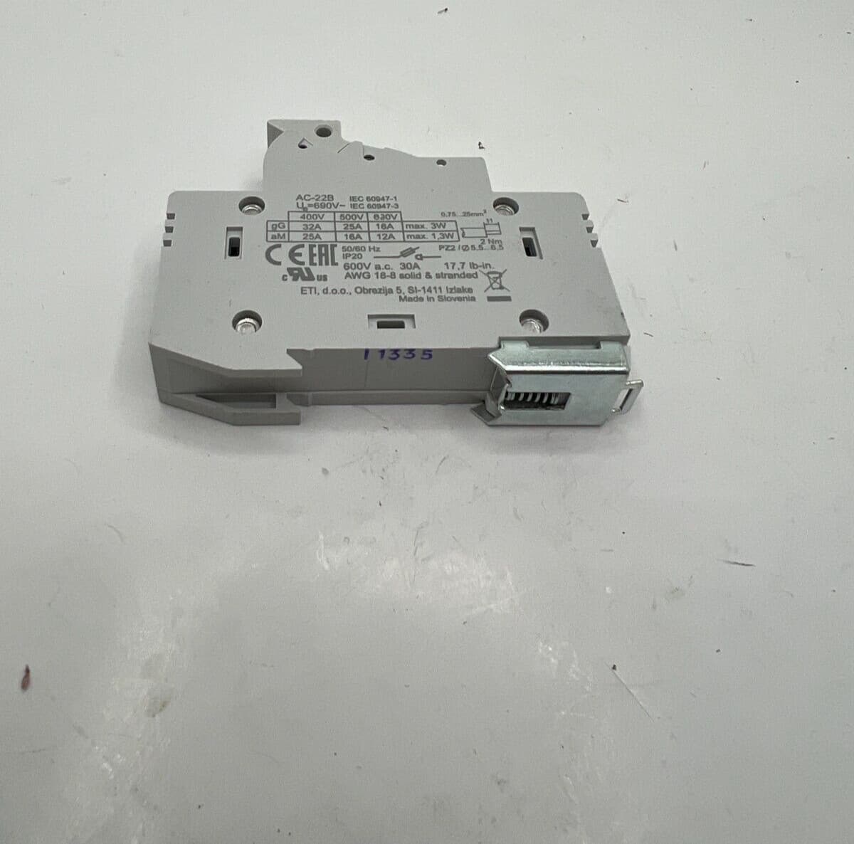 ETI EFD 10 10 x 38 32A Fuse Switch Load Disconnector Isolator 690V