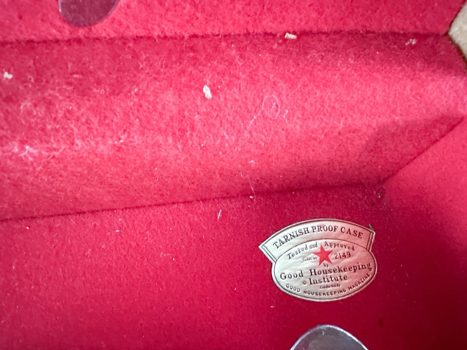 1881 Rogers Oneida KESWICK Silverplate Flatware Art Deco 53 Pc VGC 6