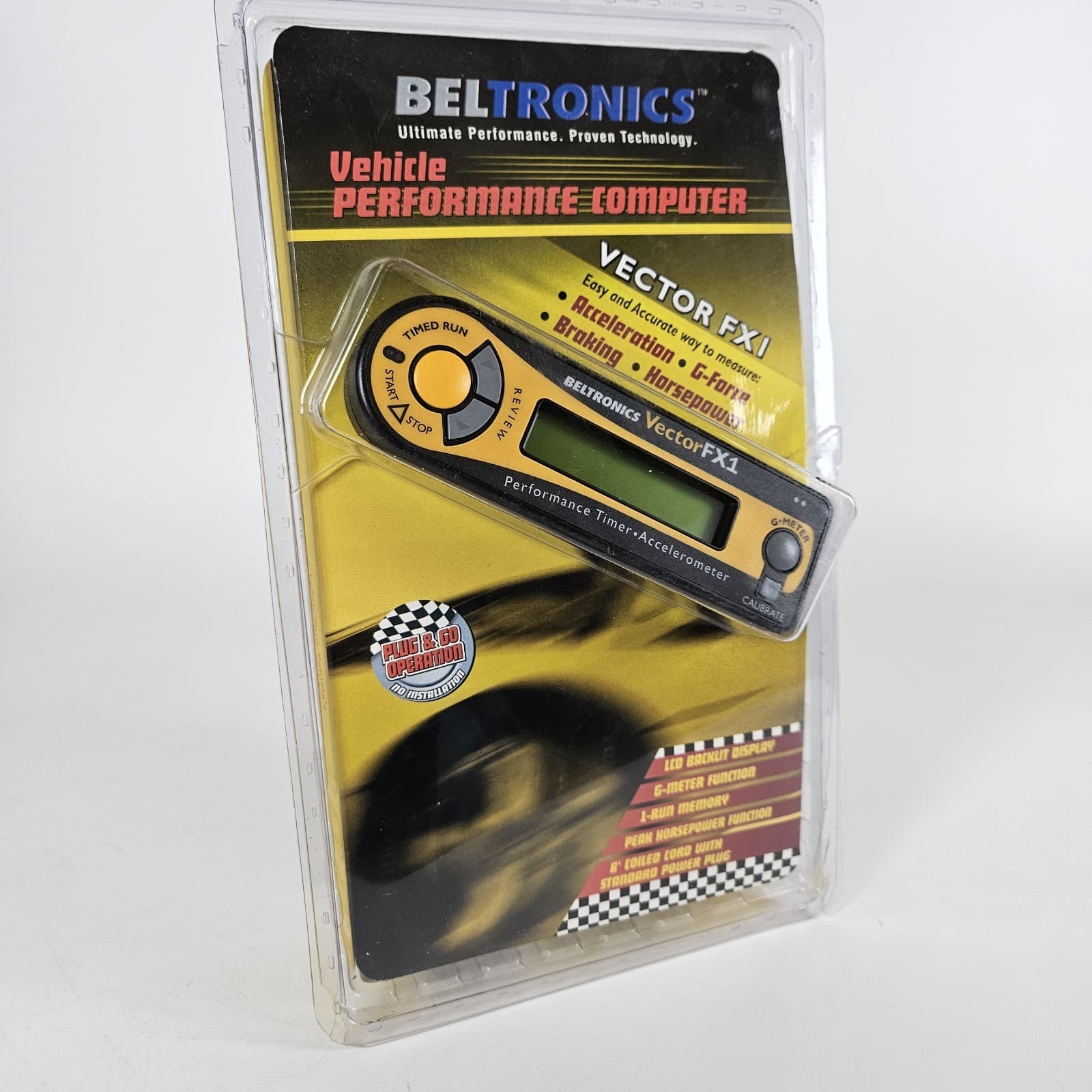 Beltronics Vector FX1 Performance Timer Accelerometer Open Box