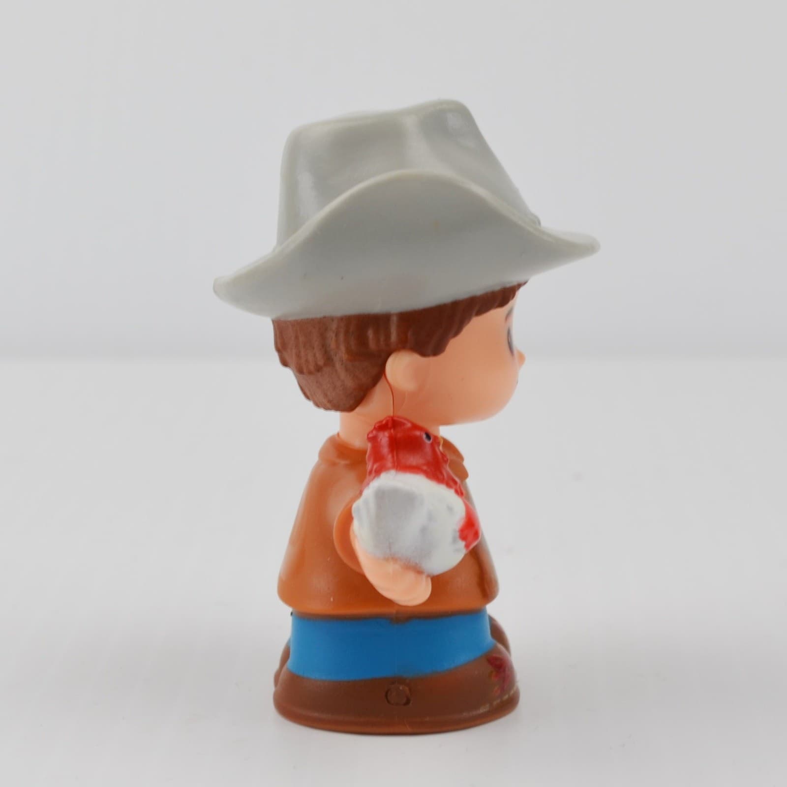 Fisher Price Little People Farmer Figure with Chicken - Replacement Excellent 2