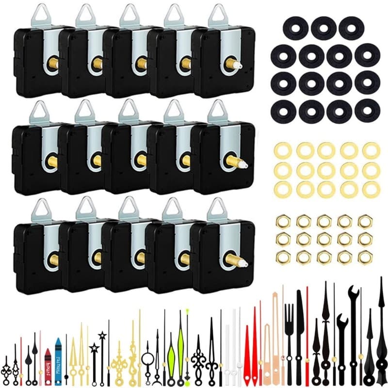 Quartzs Pendulums Clock Movement Mechanism with Hands for DIY Wall Clock Repair