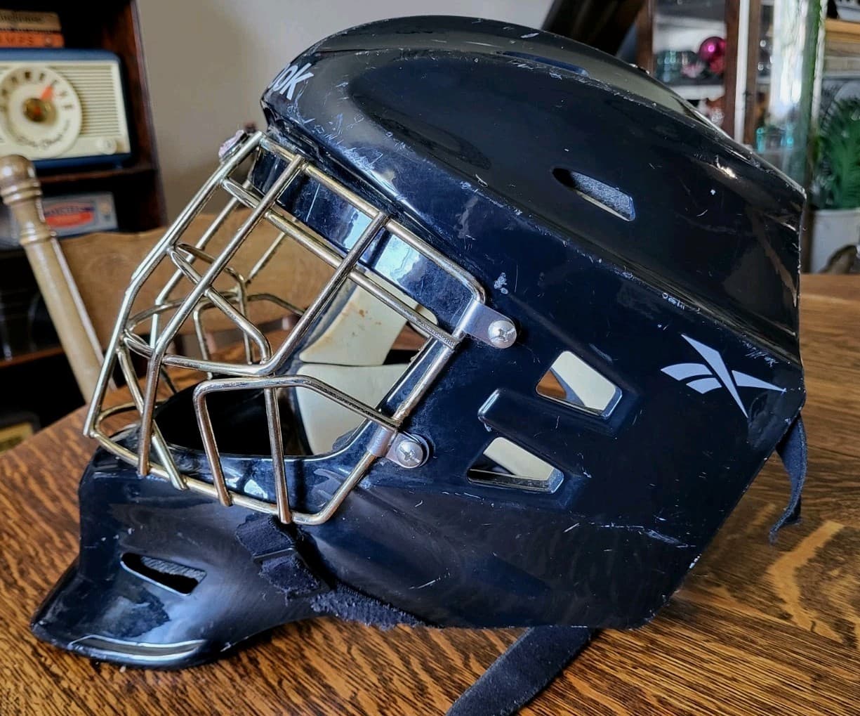 Reebok 3K Goalie Mask Adult Medium Pre-Owned 2016 3