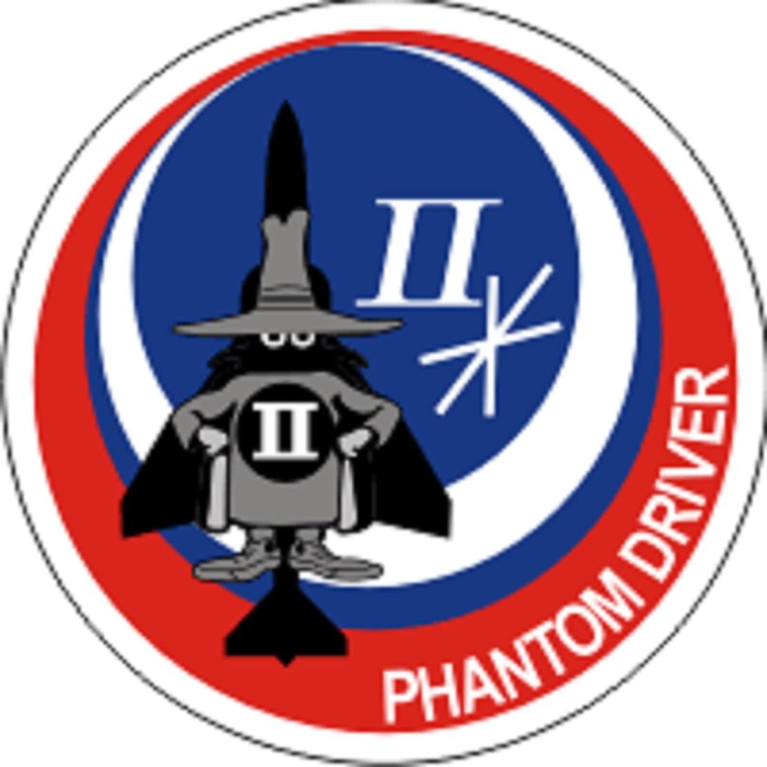 McDonnell Douglas Phantom II Driver Decal 4" Wide x 4" High Decal 2