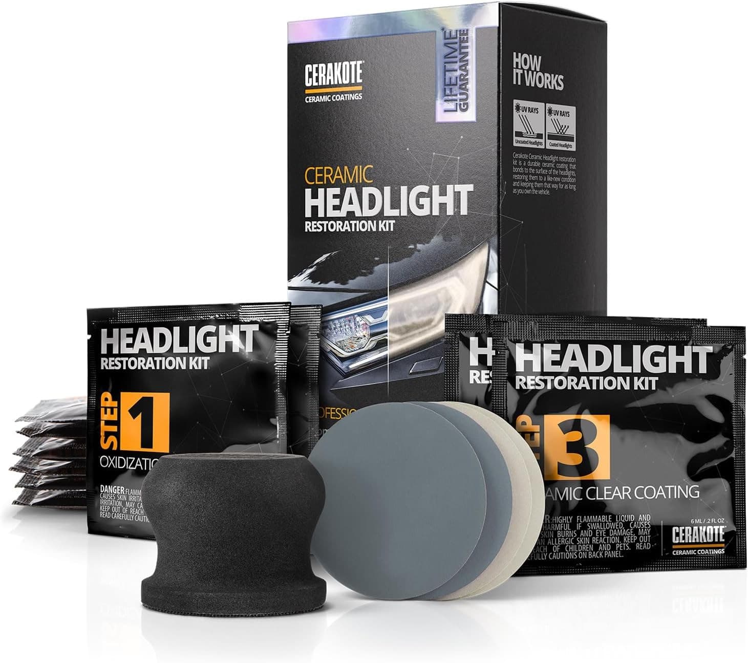 CERAKOTE® Ceramic Headlight Restoration Kit – 2