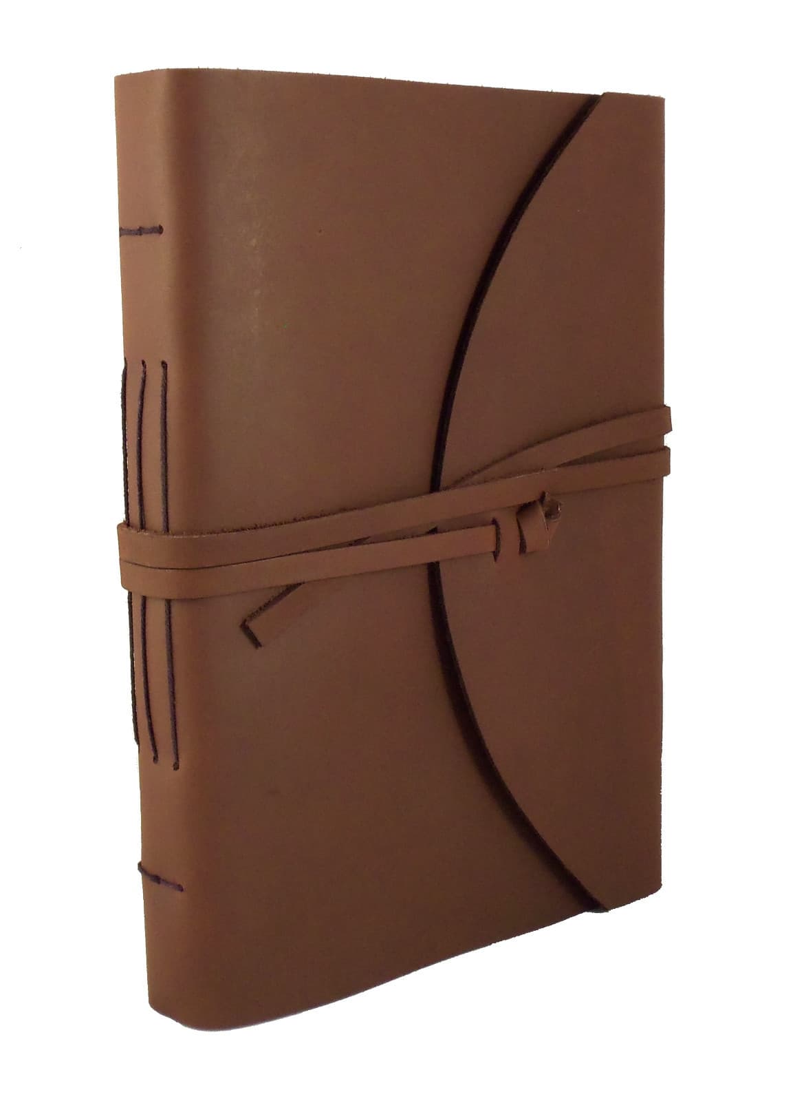 LARGE Genuine Leather Photo Album Scrapbook 4x6 5x7 Handmade Vintage Antique 3