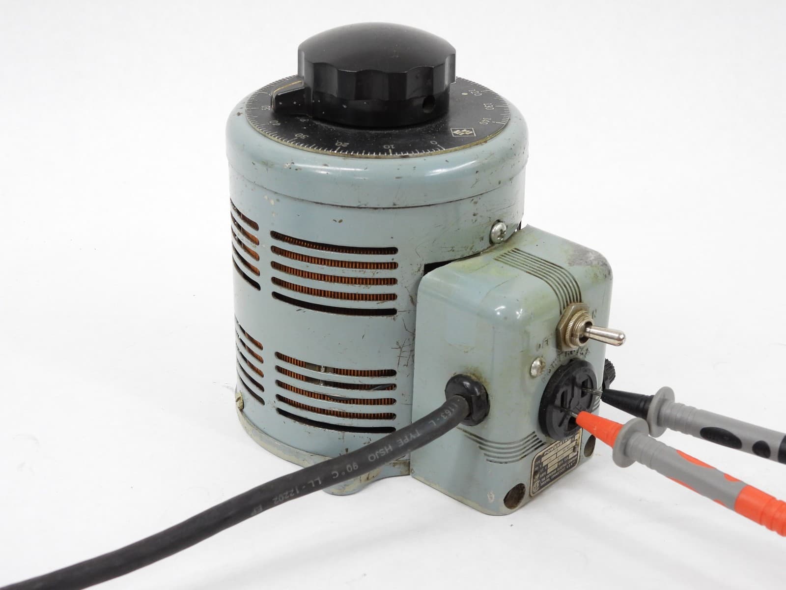 Powerstat Variac 116 0-120VAC Variable AC Power Transformer (works well)
