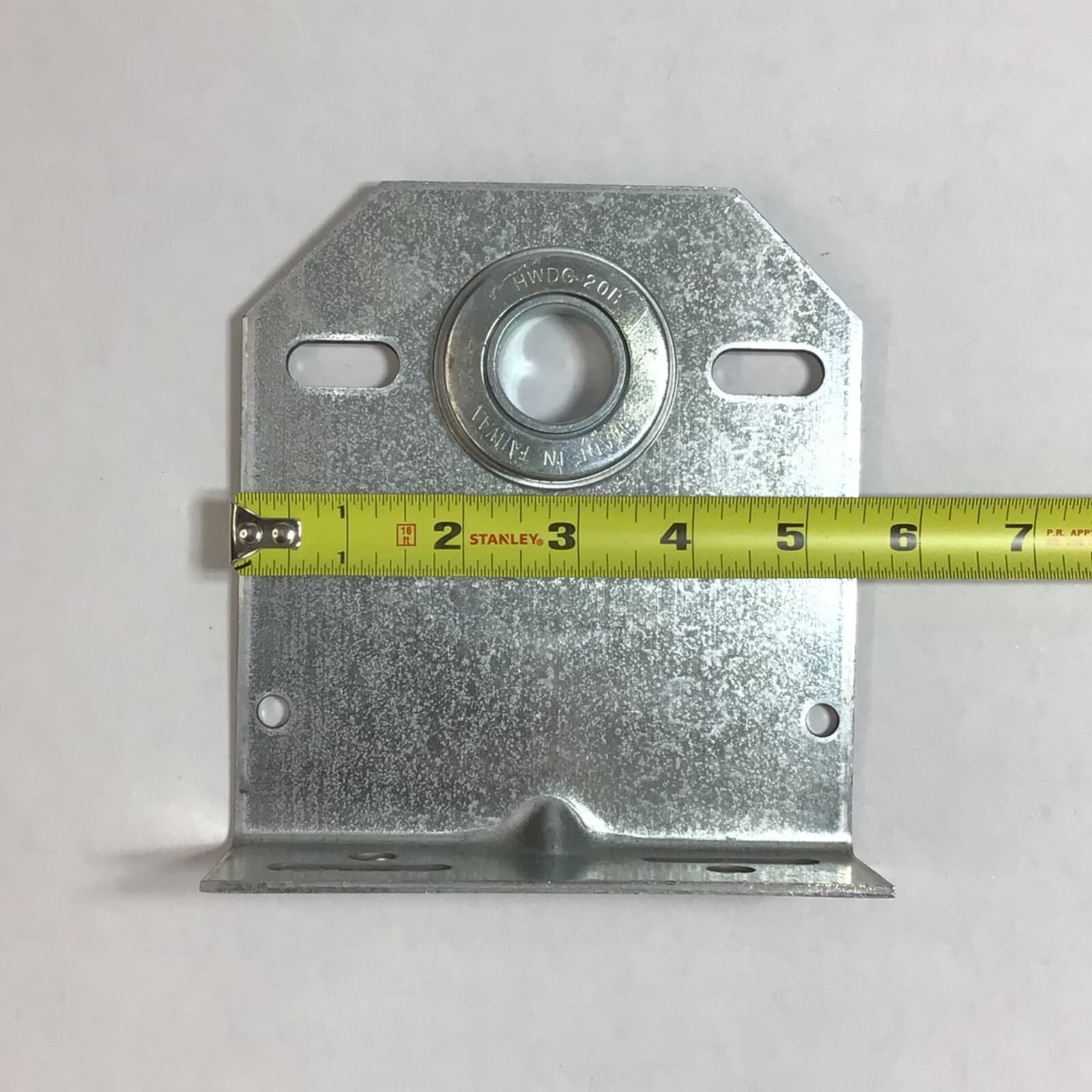 Garage Door Center Bearing Plate Bracket 4 3/8" Overhead Doors Torsion Parts 11g 4