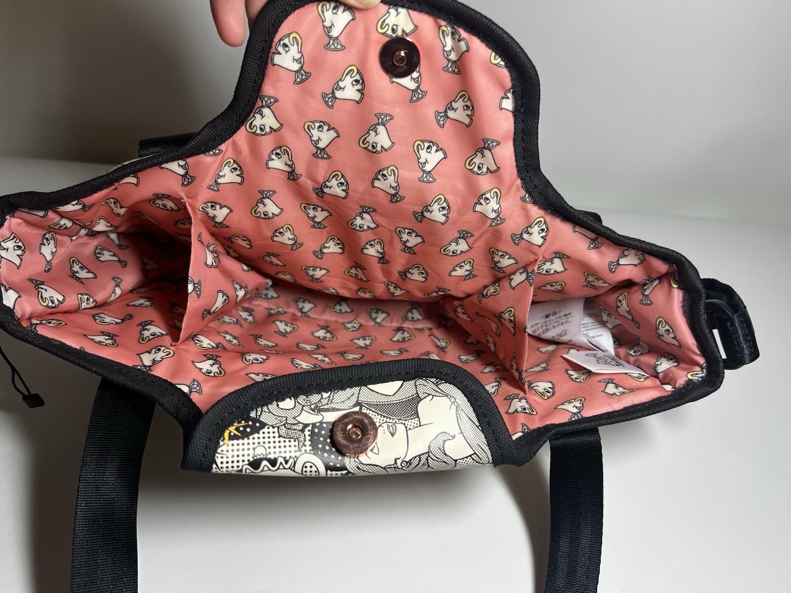 Petunia Pickle Bottom Wander Stroller Caddy Disney Belle Popart Beauty and Beast 4