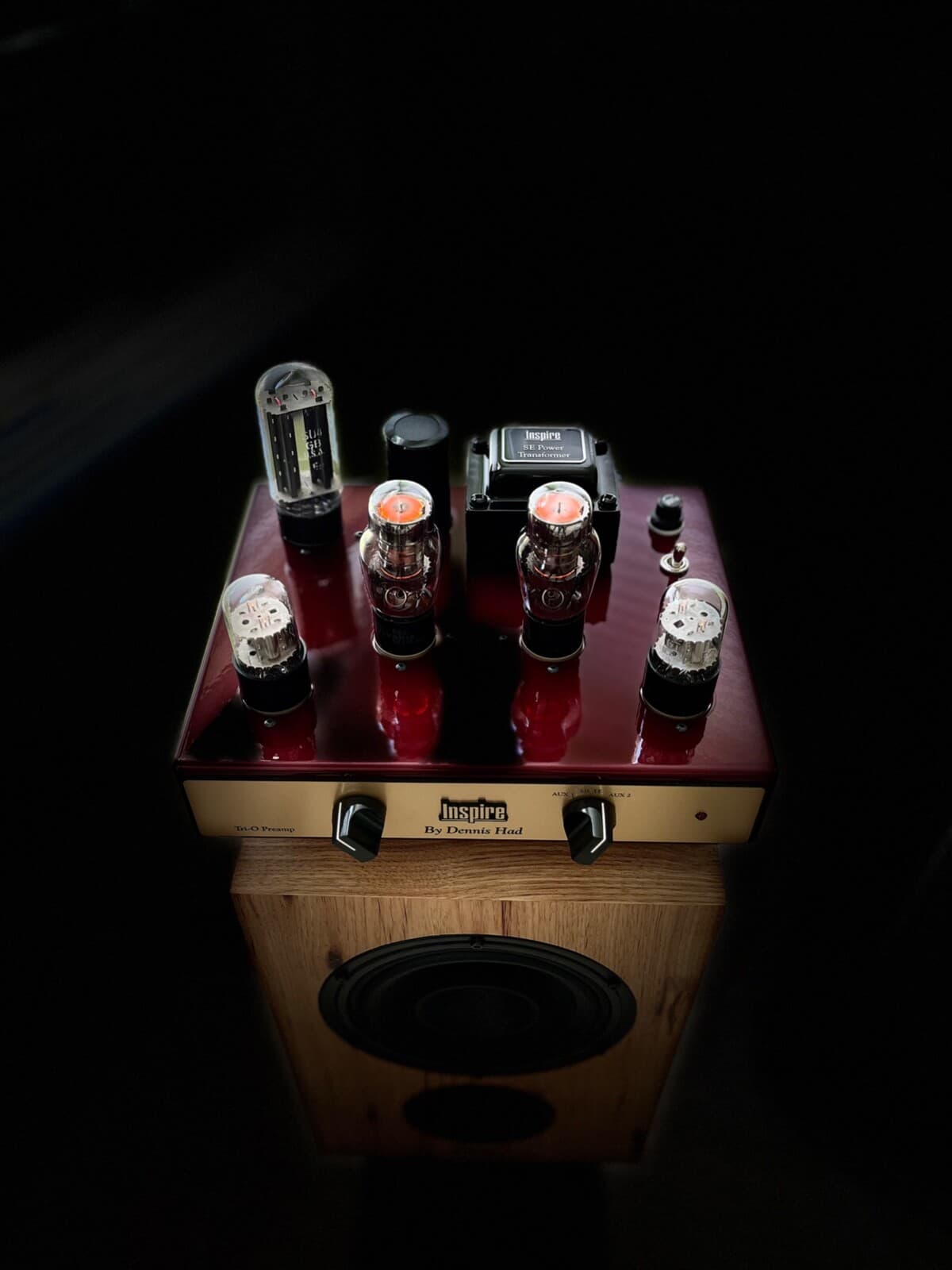 TUBE PREAMPLIFIER INSPIRE by DENNIS HAD TRI-O TUBE SET PREAMPLIFIER 2