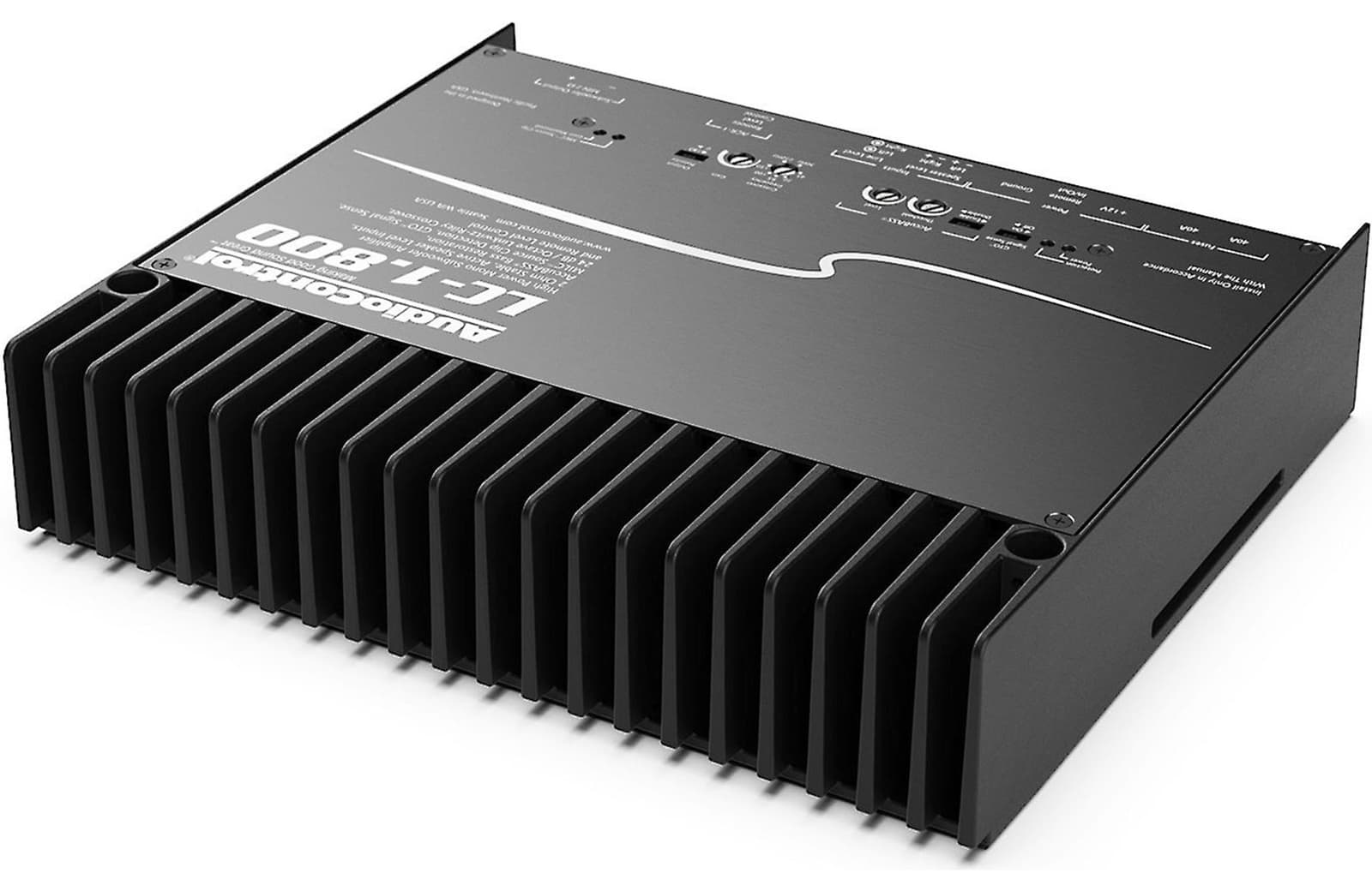 AudioControl LC-1.800 800w RMS Monoblock 1 Channel Amplifier Amp Bass Processor 4