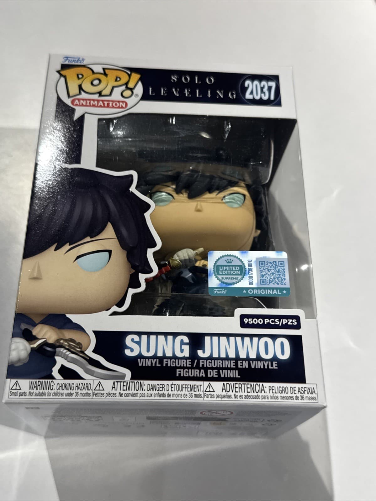 Funko Pop! #2037 Sung Jinwoo LE 9500 Pcs EE Exclusive *In Hand!* 2