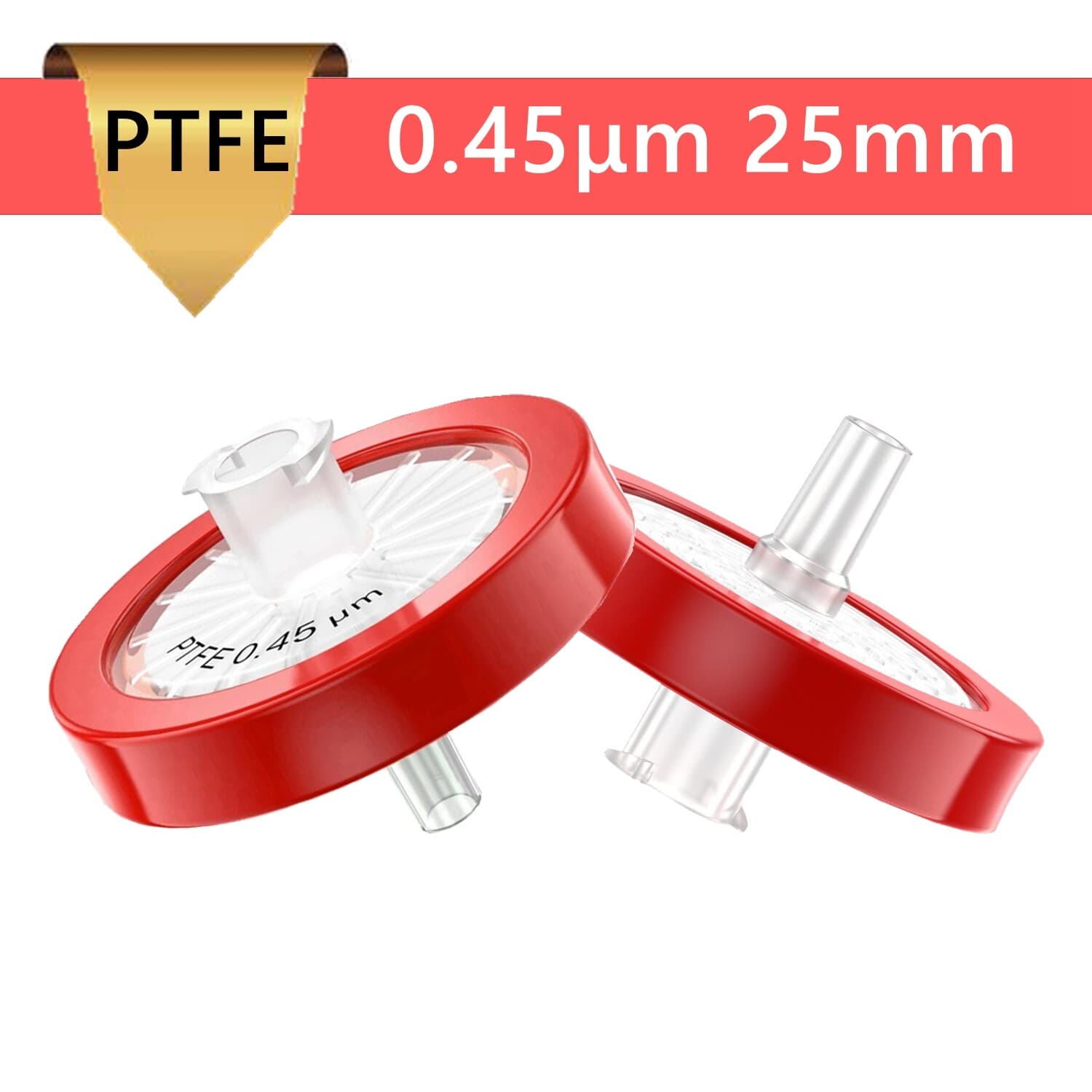 4000pcs 2mL Vials & Caps, 250uL Vial Inserts, 0.22um/0.45um PTFE Syringe Filters