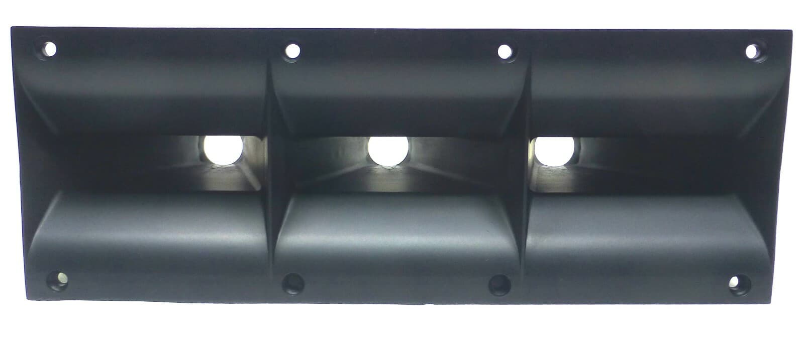 LASE 13" x 5" Triple 1 3/8" Screw -On Drivers Line Array Compression Horn  2