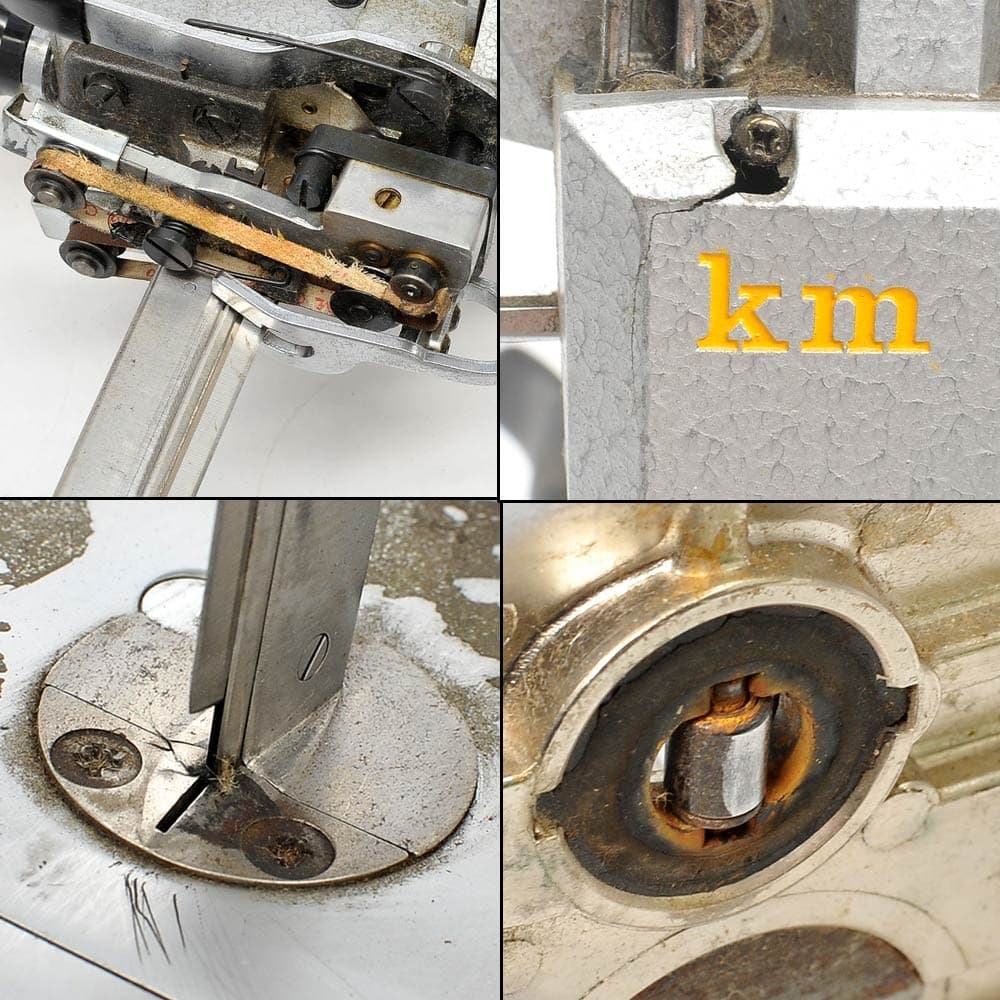 KM Cloth Cutting Machine KS-EU with USA 110V Power Plug Mostly-Working AS-IS 5