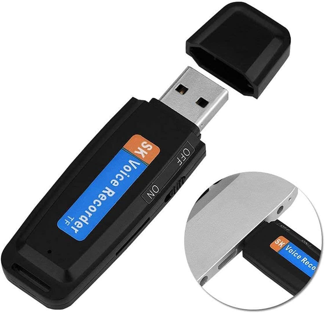 Voice Recorder 32G Digital Audio Device Activated U-Disk Sound Tape Dictaphone 6