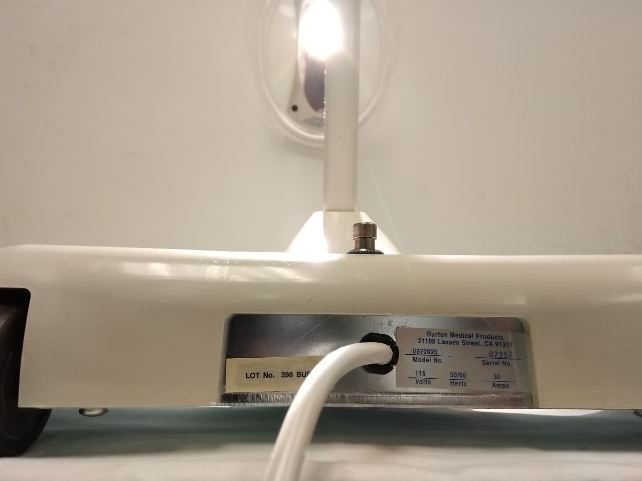 Burton Medical Products Nova Portable Lamp 3