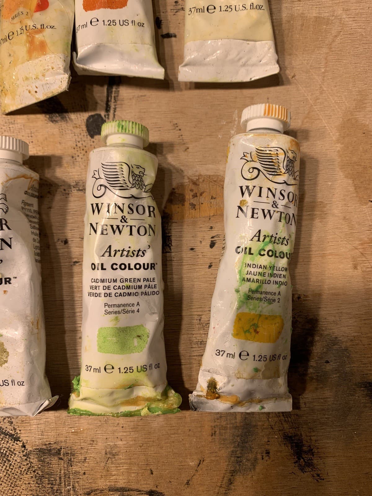 Winsor & Newton Artists' Oil Color - Lot of 11 37 ml Tubes 6